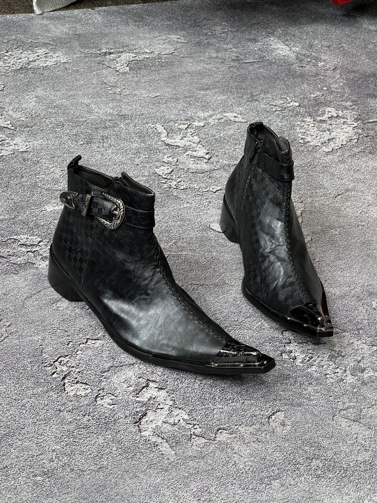 Cowboy Equipment × Handmade × Leather Handmade cowboy boots leather Size US 7 / EU 40 - 1 Thumbnail