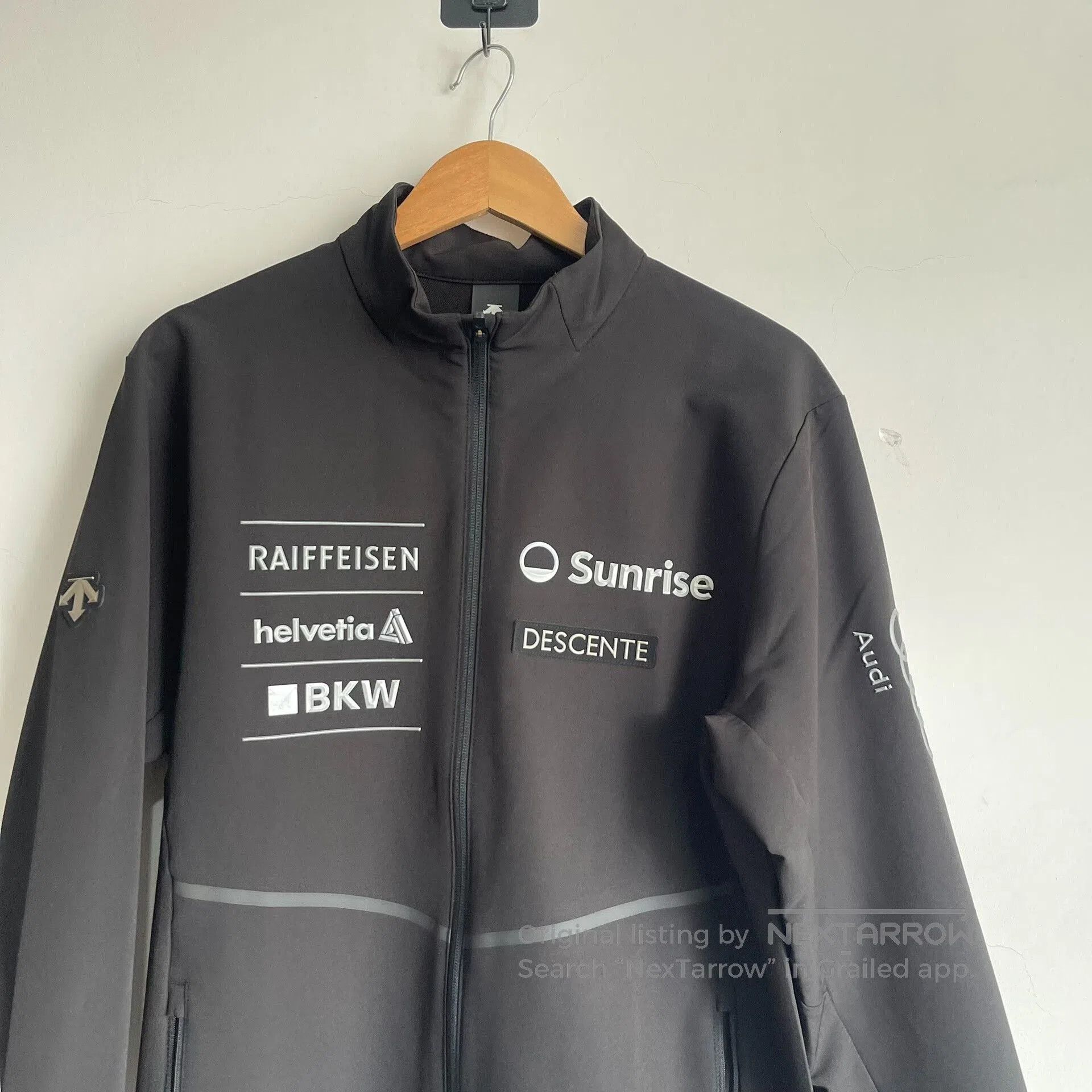 Descente DESCENTE Swiss Ski Fleece Jacket Black. Size US XL / EU 56 / 4 - 3 Thumbnail