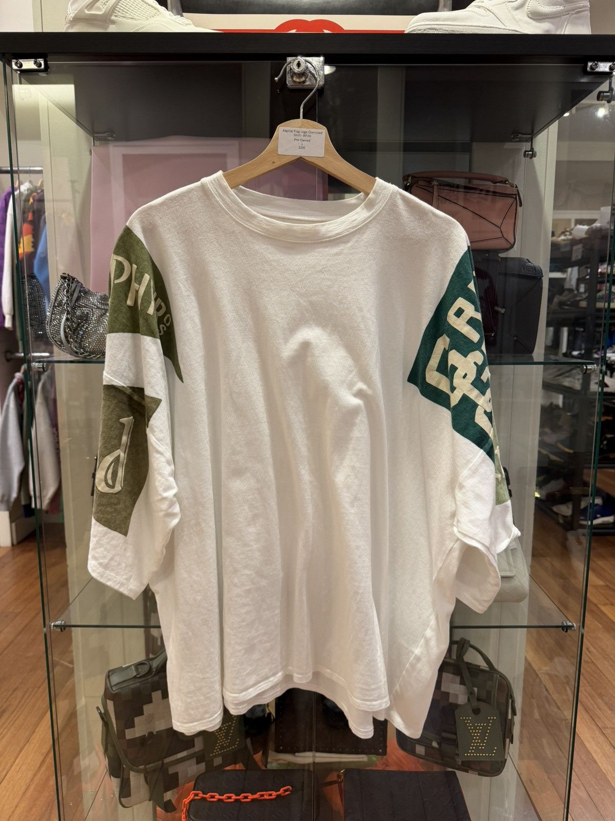 Kapital Kapital Flag Logo Oversized Tee Size US S / EU 44-46 / 1 - 1 Thumbnail