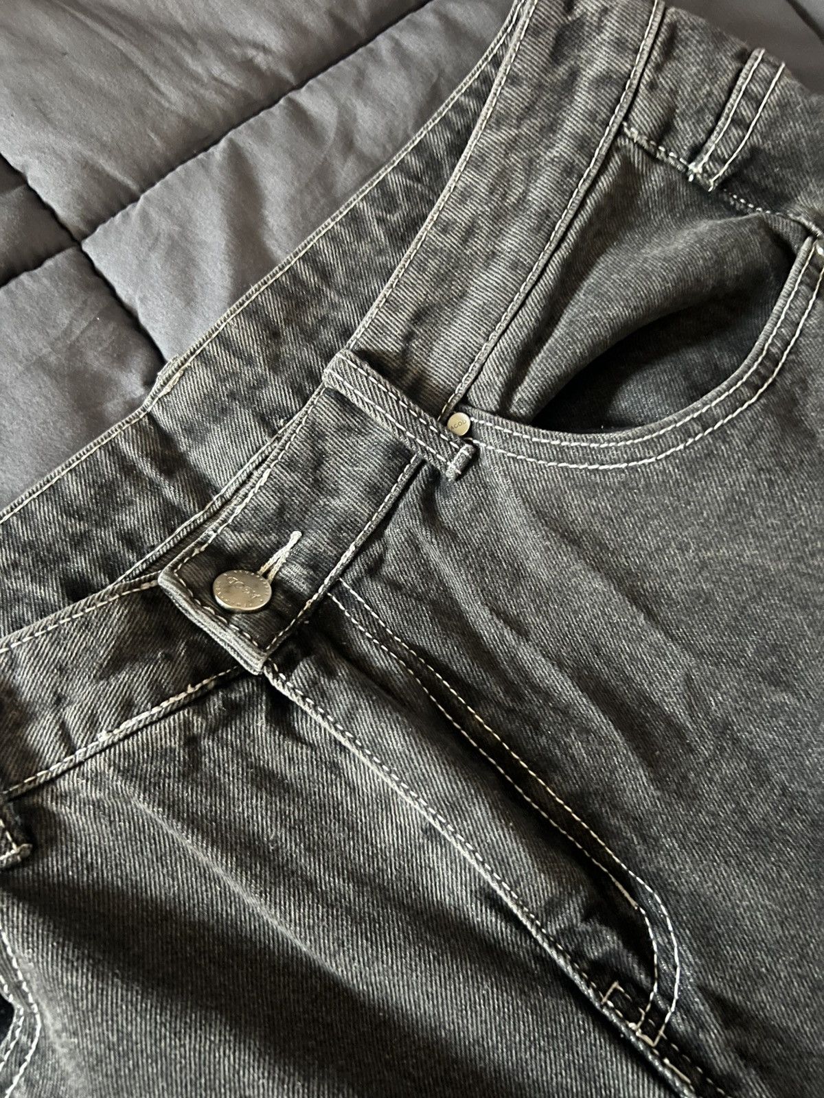 Other Korean Brand Wide Leg Jeans Size US 34 / EU 50 - 4 Thumbnail