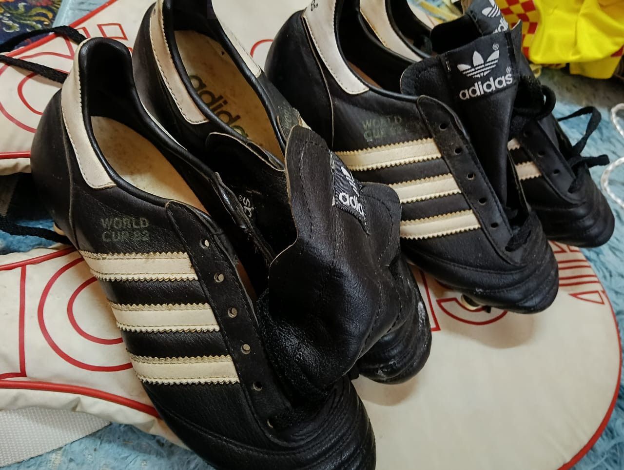 Adidas × Vintage Vintage Adidas World Cup ‘82 UK 5 Size US 5.5 / EU 38 - 6 Thumbnail