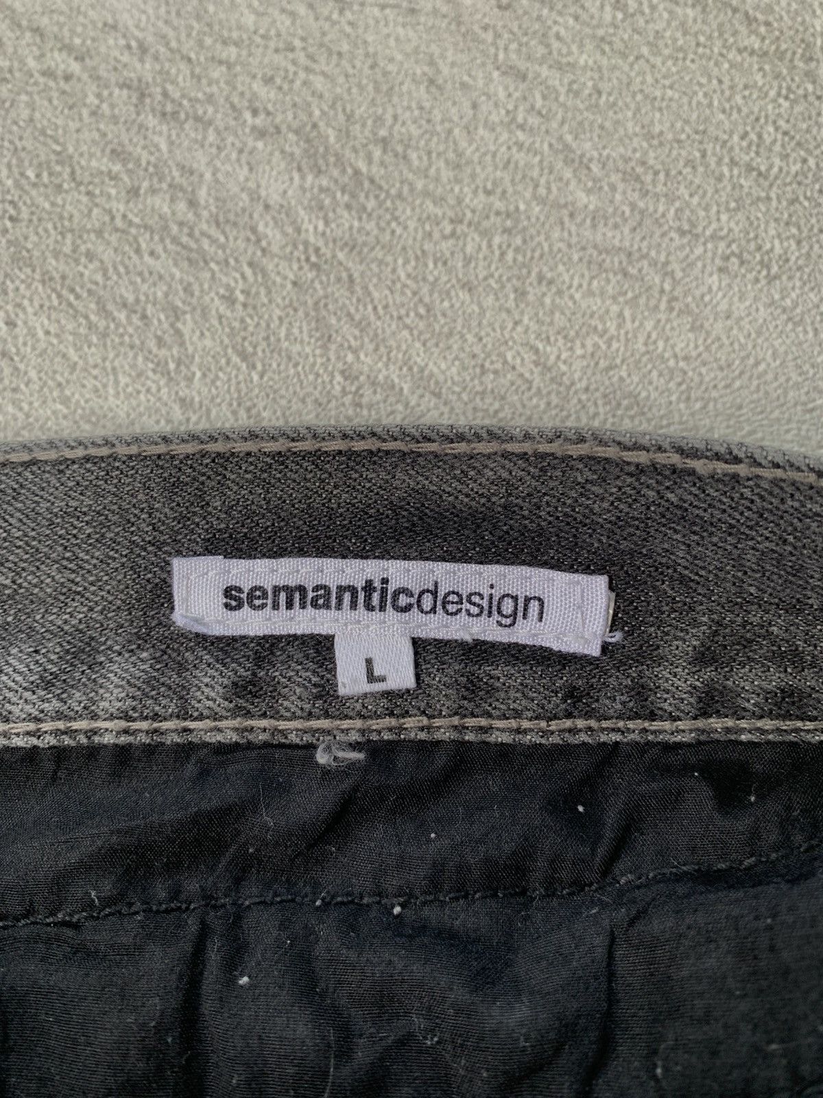 semanticdesign 2000s Semanticdesign Distressed Short Size US 32 / EU 48 - 6 Thumbnail