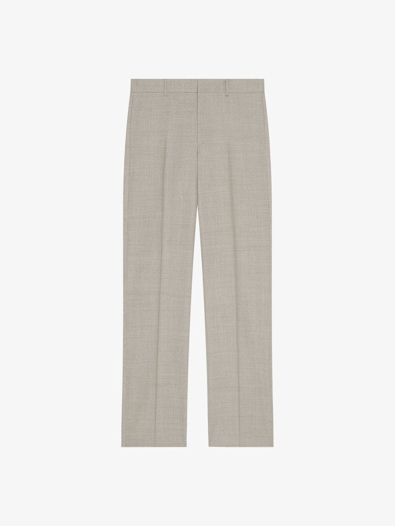 Givenchy o1n1vont0326 Tailored Pants In Wool in Grey Size US 36 / EU 52 - 1 Thumbnail