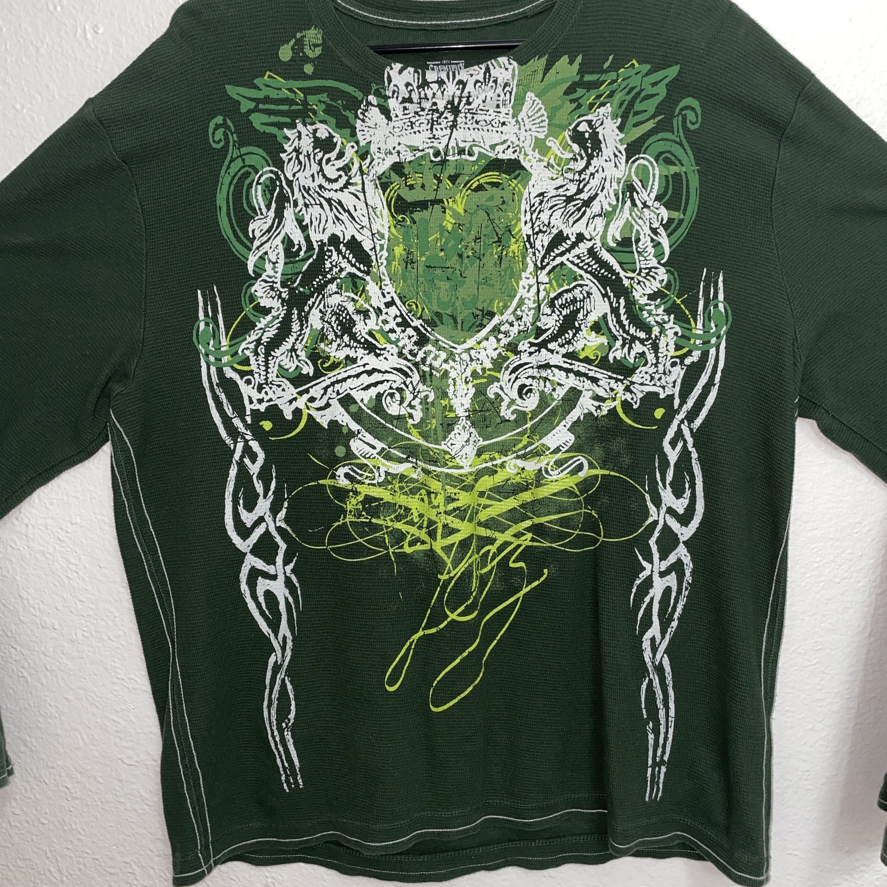 Cremieux Y2K Thermal Grunge Tribal Cremieux XL Size US XL / EU 56 / 4 - 2 Thumbnail