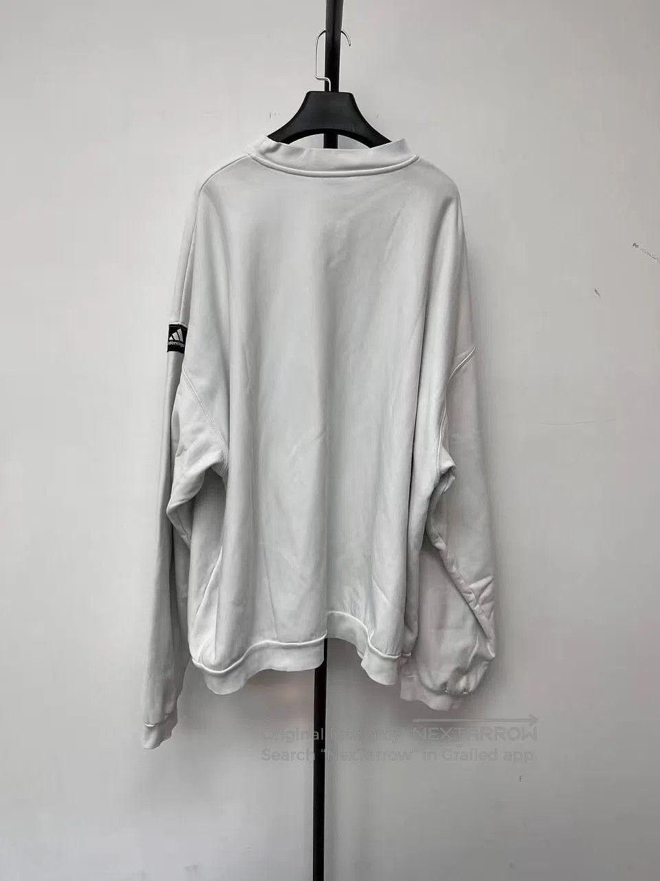 Balenciaga Balenciaga Logo Print Crewneck Sweatshirt Men's White. Size US XL / EU 56 / 4 - 2 Thumbnail