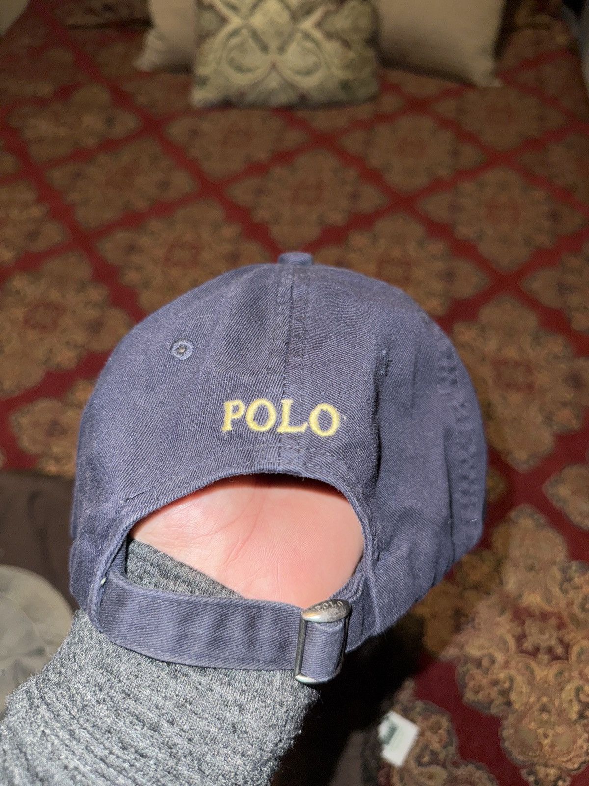 Polo Ralph Lauren Blue polo hat with yellow horse Size ONE SIZE - 2 Thumbnail