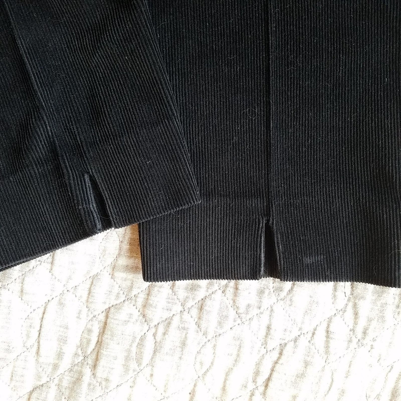 Piazza Sempione Piazza Sempione sz.14 black corduroy ankle pants Size 36" / US 14 / IT 50 - 9 Thumbnail