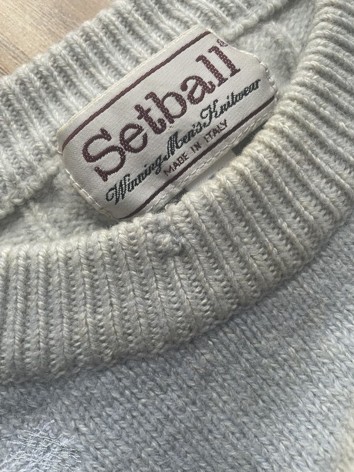 Vintage 🔥KNITTED SWEATER MADE IN ITALY, SETBALL, NEW YEAR, snow Size US M / EU 48-50 / 2 - 7 Preview