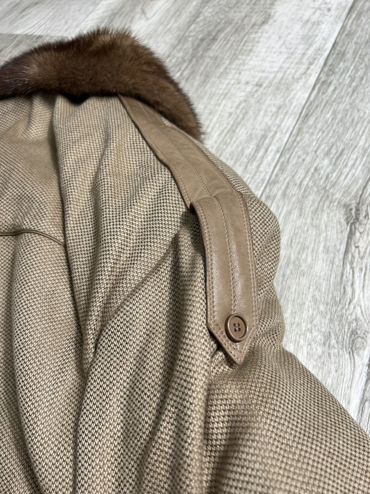 Zilli Rare Zilli Cashmere Wool Squirrel Fur Model Le Clezio Size US L / EU 52-54 / 3 - 21 Thumbnail