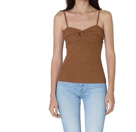 Citizens Of Humanity Citizens of Humanity Emi Twist Cami Tank Malt Ball ( M ) Size M / US 6-8 / IT 42-44 - 1 Thumbnail