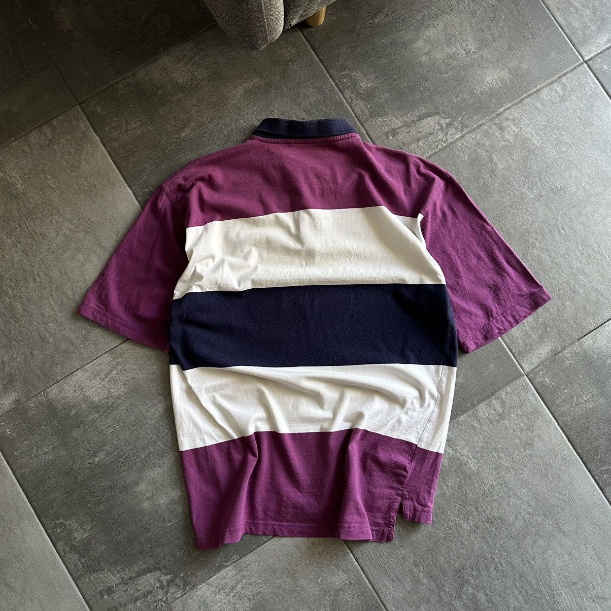 Japanese Brand × Vintage Vintage Japanese Style Polo Avantgarde Grunge Y2K 00s Size US L / EU 52-54 / 3 - 4 Thumbnail
