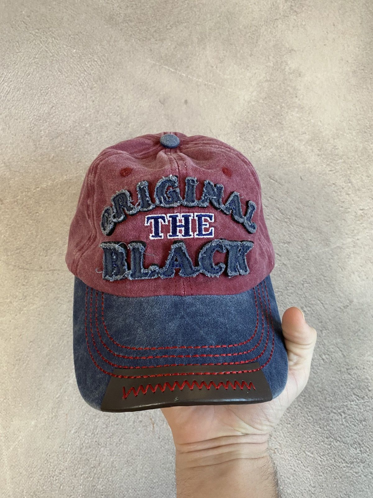Vintage vintage If Six Was Nine style distressed hat cap Size ONE SIZE - 1 Thumbnail
