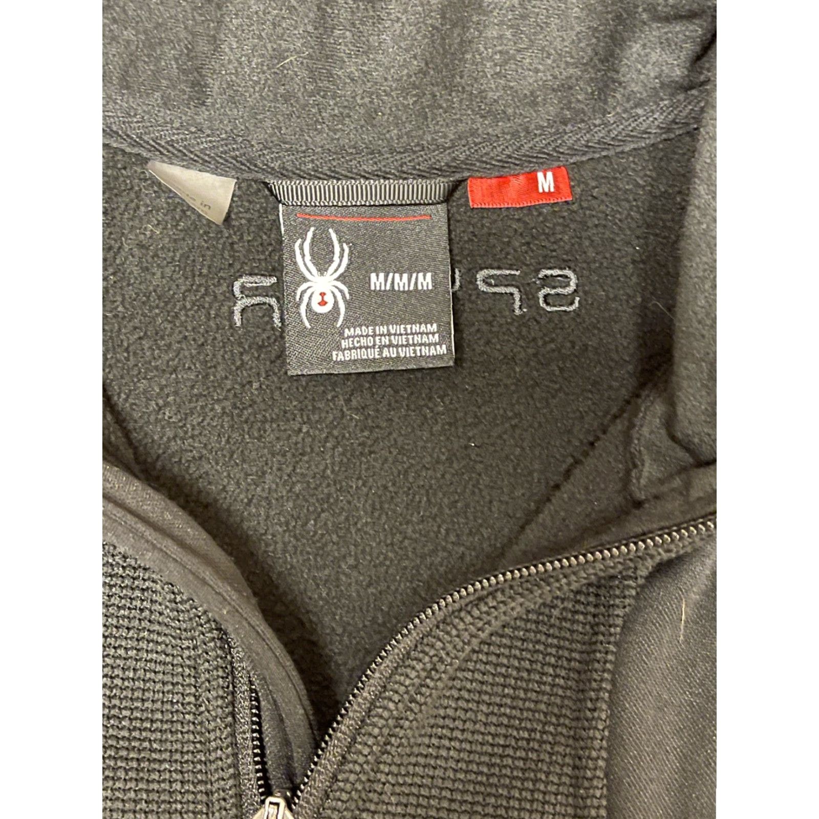 Spyder SPYDER Sweater Sz Medium Black 1/4 Zip Core Pullover Fleece Jacket Mens Size US M / EU 48-50 / 2 - 3 Thumbnail
