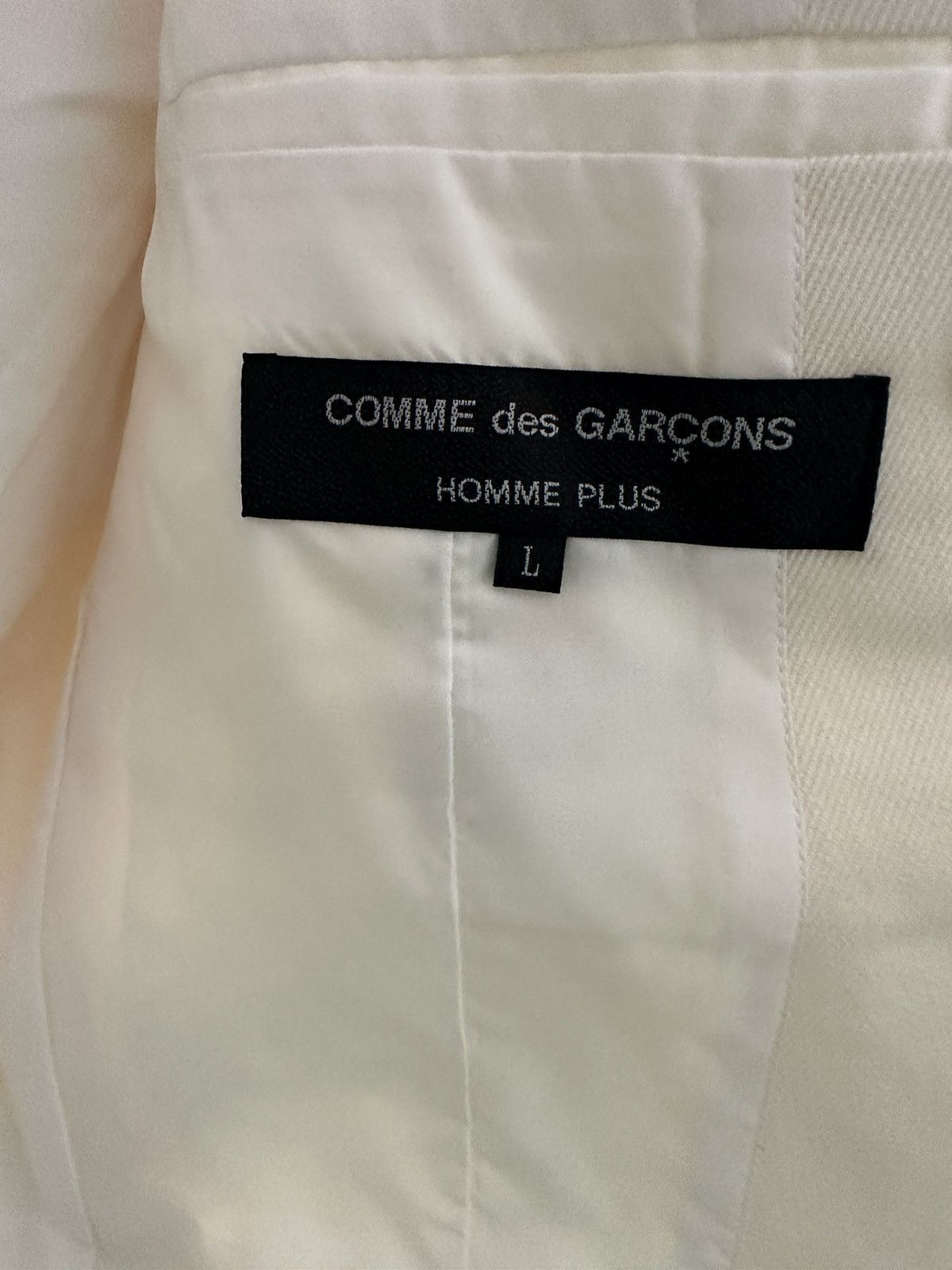 Comme des Garcons × Comme des Garcons Homme Plus double-breasted jacket CDG Homme plus Size 50R - 5 Thumbnail
