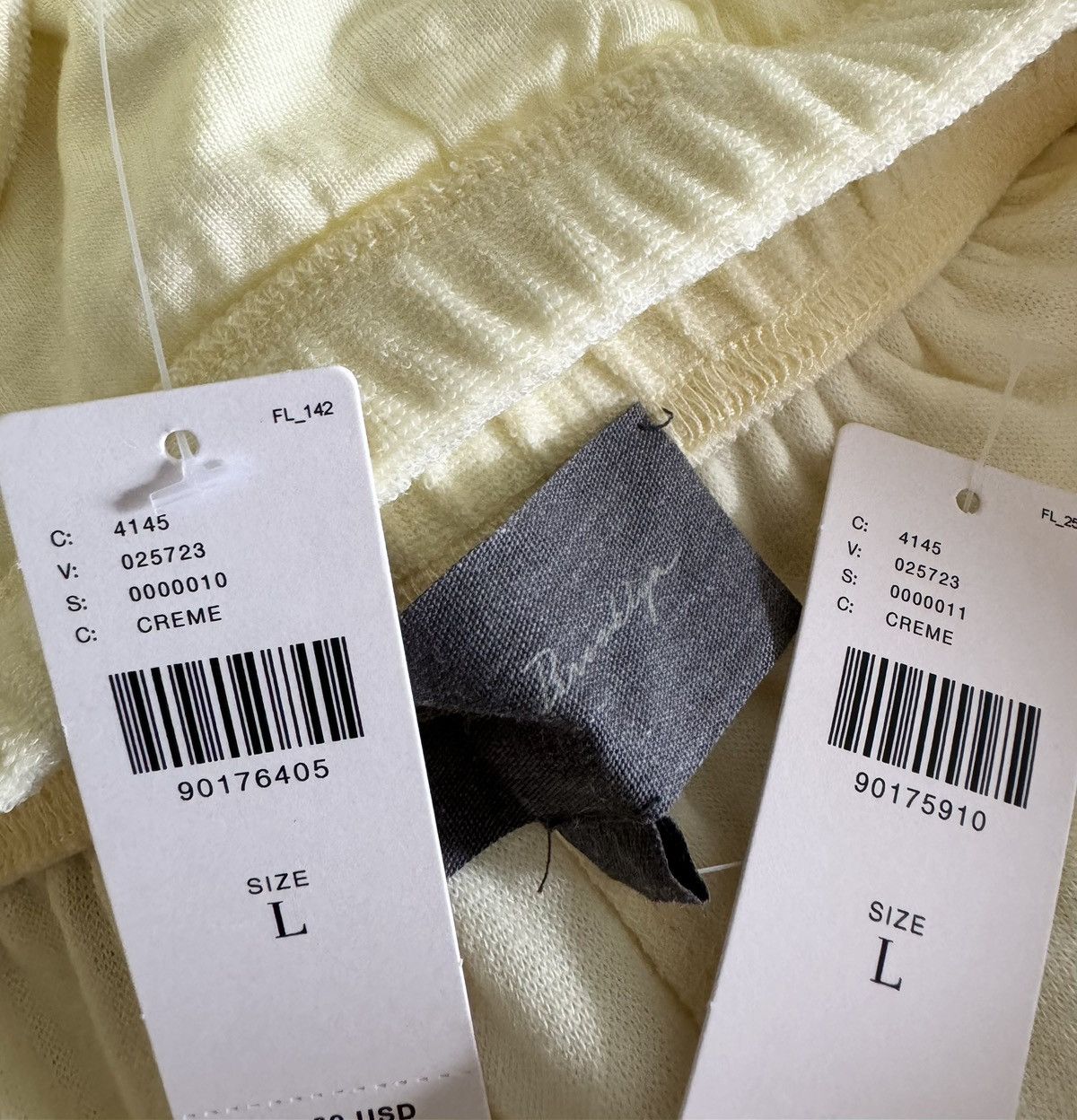 Anthropologie Anthropologie Terrycloth Joggers & Bra Set, Size L Size 36" / US 14 / IT 50 - 12 Thumbnail