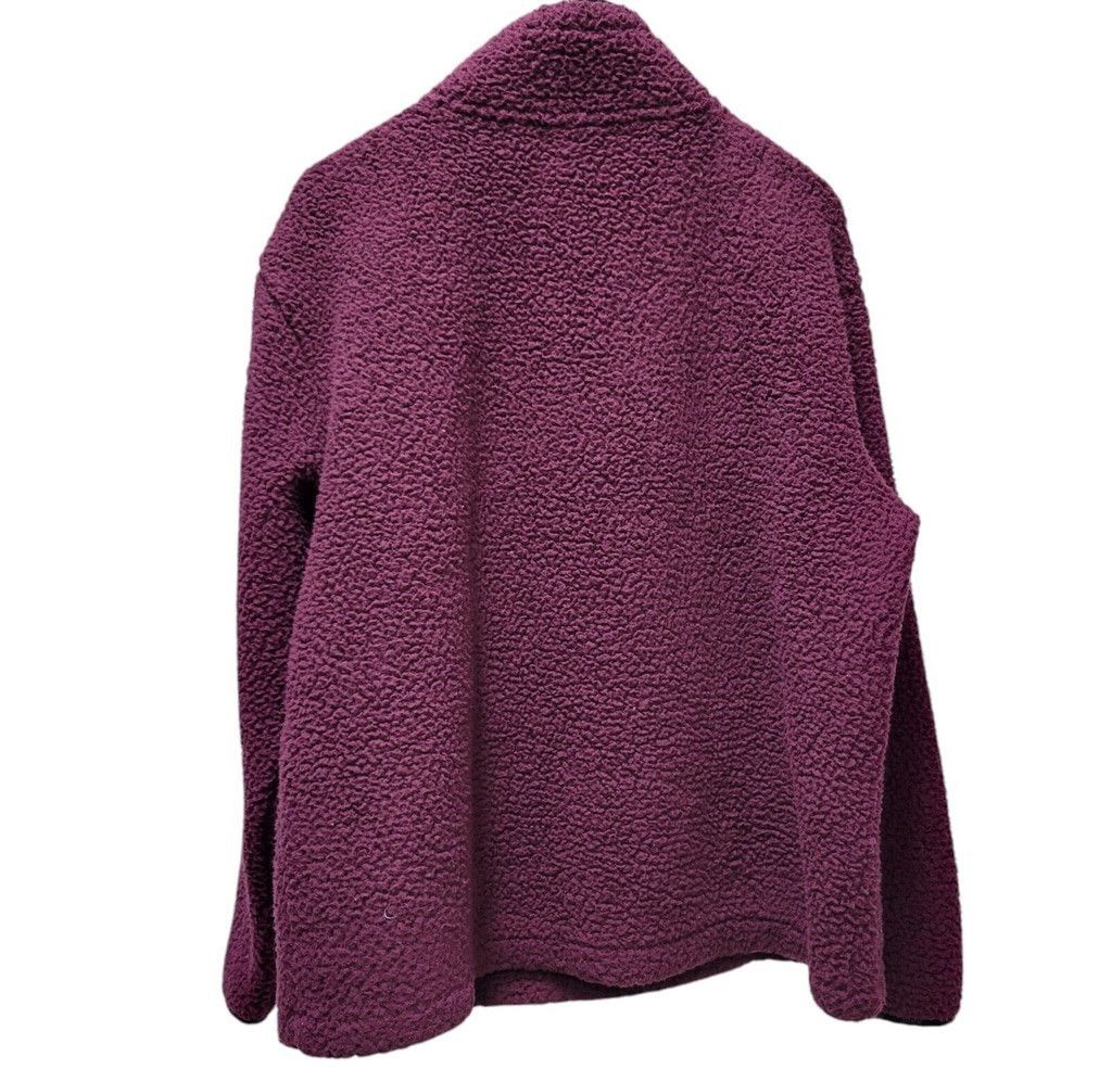 Victoria's Secret Victoria's Secret Pink Quarter Zip Sherpa Pullover Women's Size L / US 10 / IT 46 - 3 Thumbnail