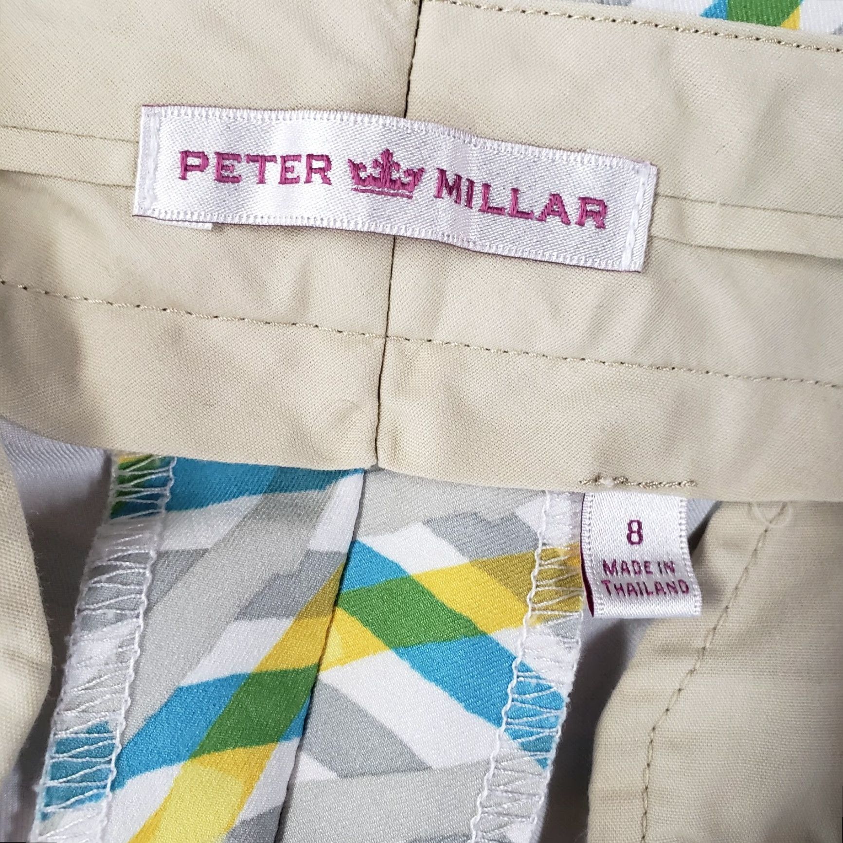 Peter Millar Peter Millar Bermuda Shorts Sz 8 Blue Gray Mid Rise Womens Shorts Gray Bermuda Size 30" / US 8 / IT 44 - 4 Thumbnail