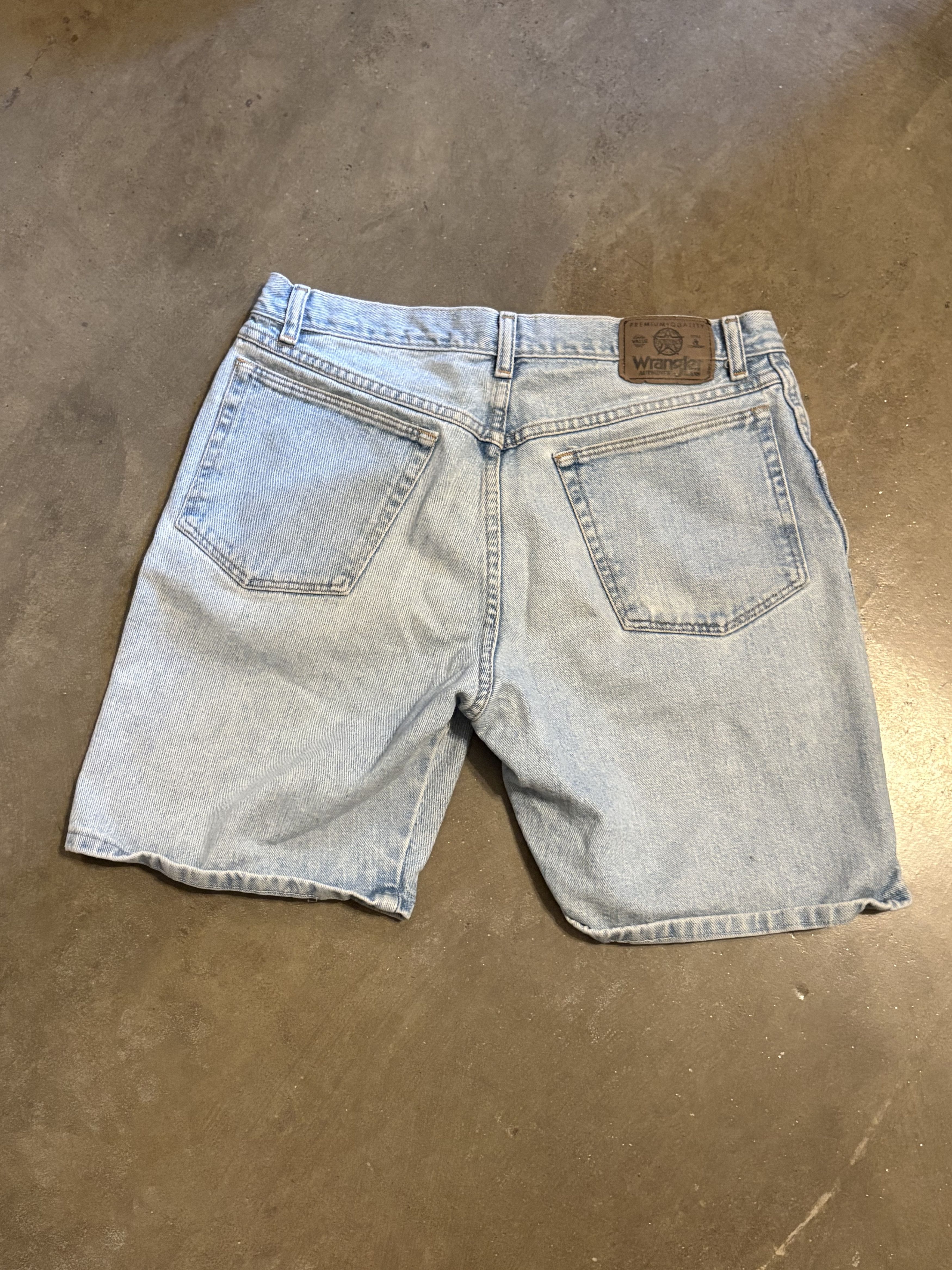 Wrangler Classic vintage Wrangler denim shorts ~ 30 Size 30" / US 8 / IT 44 - 2 Thumbnail