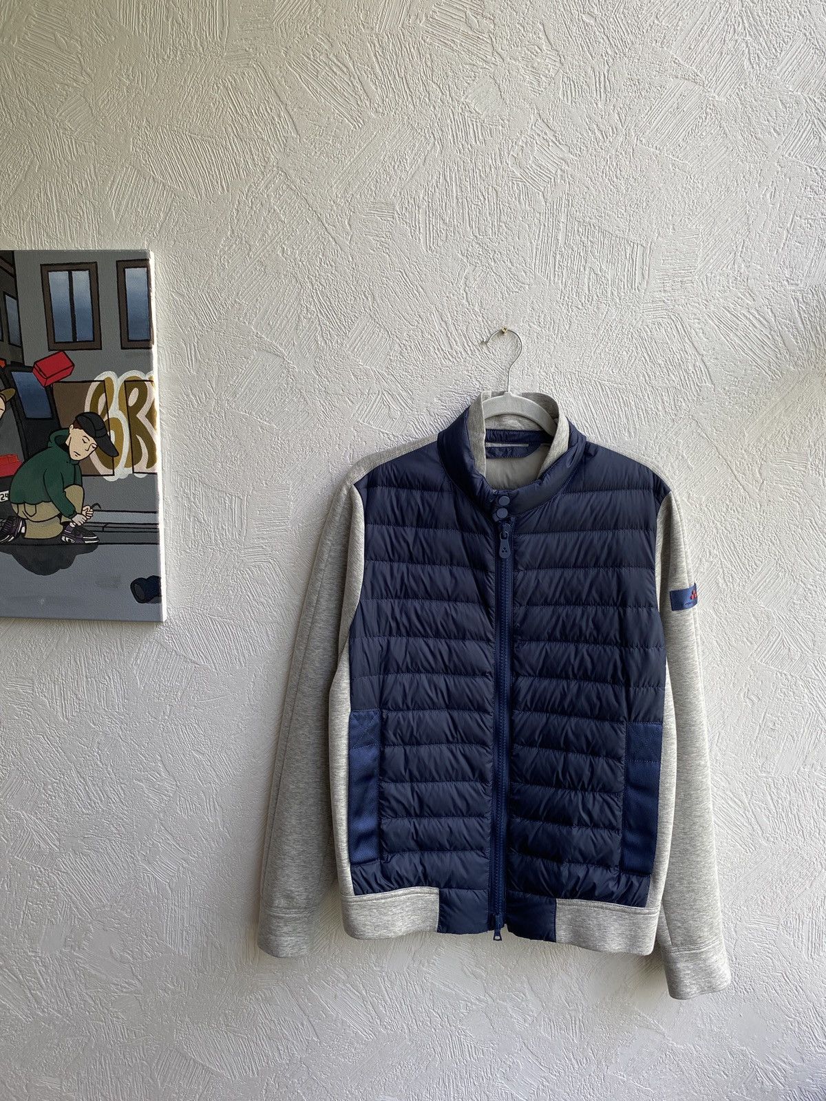 Peuterey Giacca Giubbotto Piumino Peuterey Uomo Maniche Lunghe Jacket Size US S / EU 44-46 / 1 - 1 Thumbnail