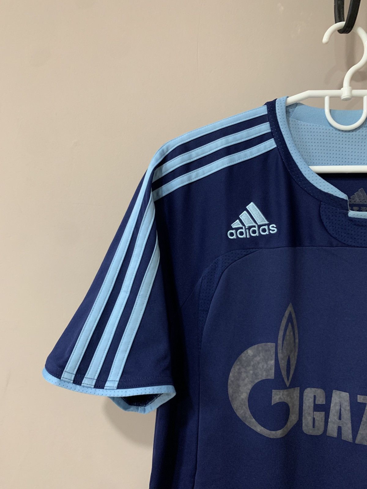 Adidas Schalke 04 2008 Third Football Shirt Adidas Soccer Jersey S Size US S / EU 44-46 / 1 - 4 Thumbnail