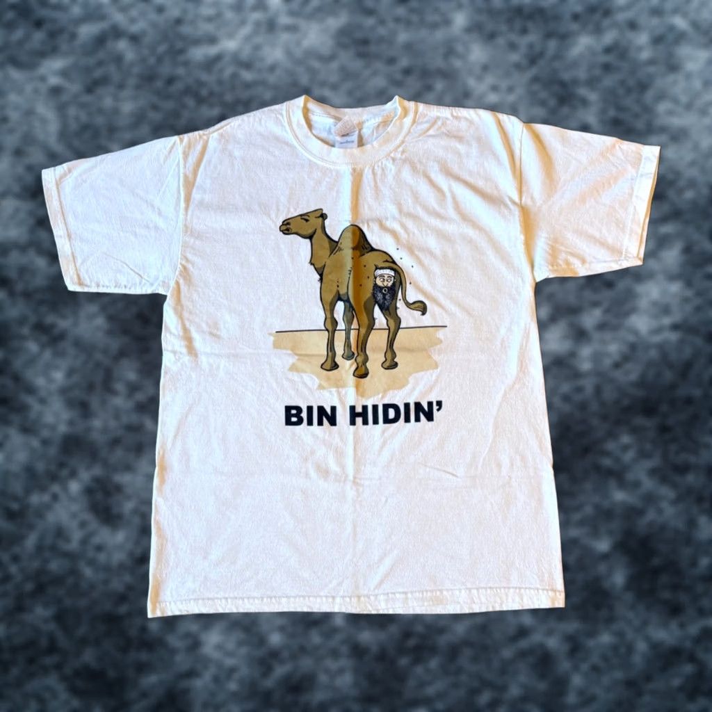 Camel Gilden Vintage Y2K Osama Bin Laden Camel Hidin'" Shirt - Large XL Size US XL / EU 56 / 4 - 1 Thumbnail