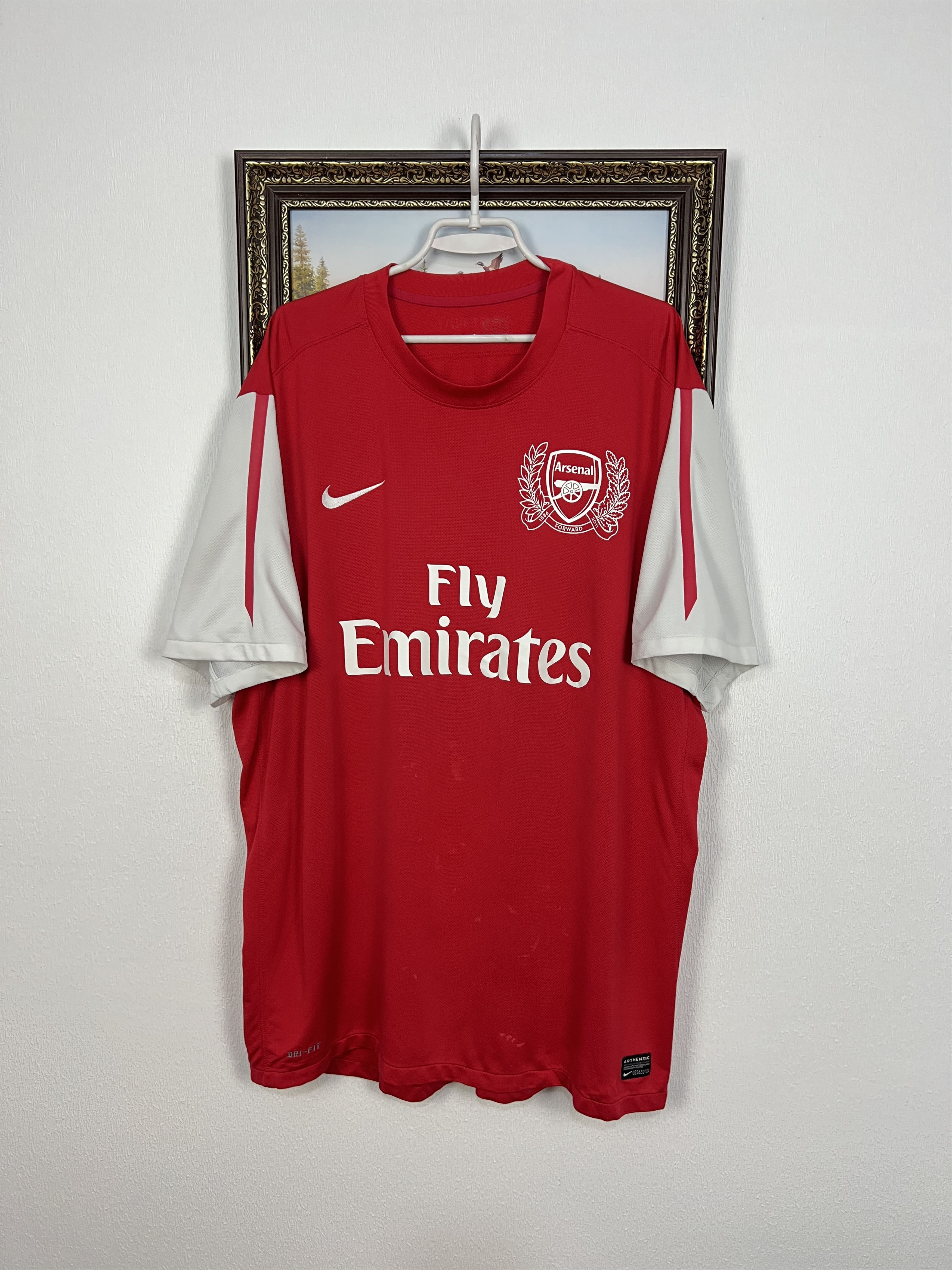 Nike Arsenal Home football shirt 2011 Soccer Nike Gunners 3XL Size US XXL / EU 58 / 5 - 1 Thumbnail