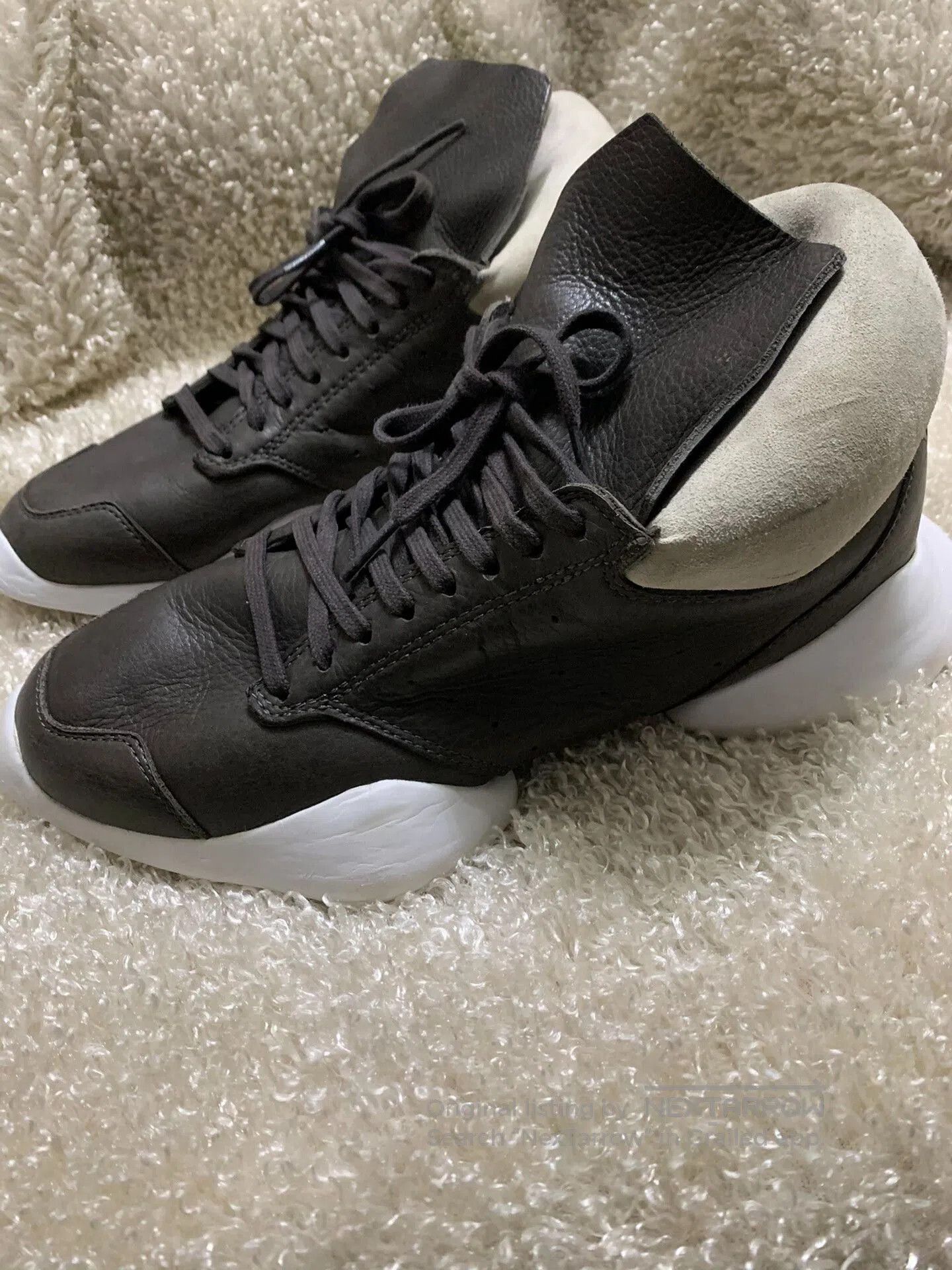 Rick Owens adidas Rick Owens Horseshoe Shoes. Size US 7 / IT 37 - 3 Thumbnail