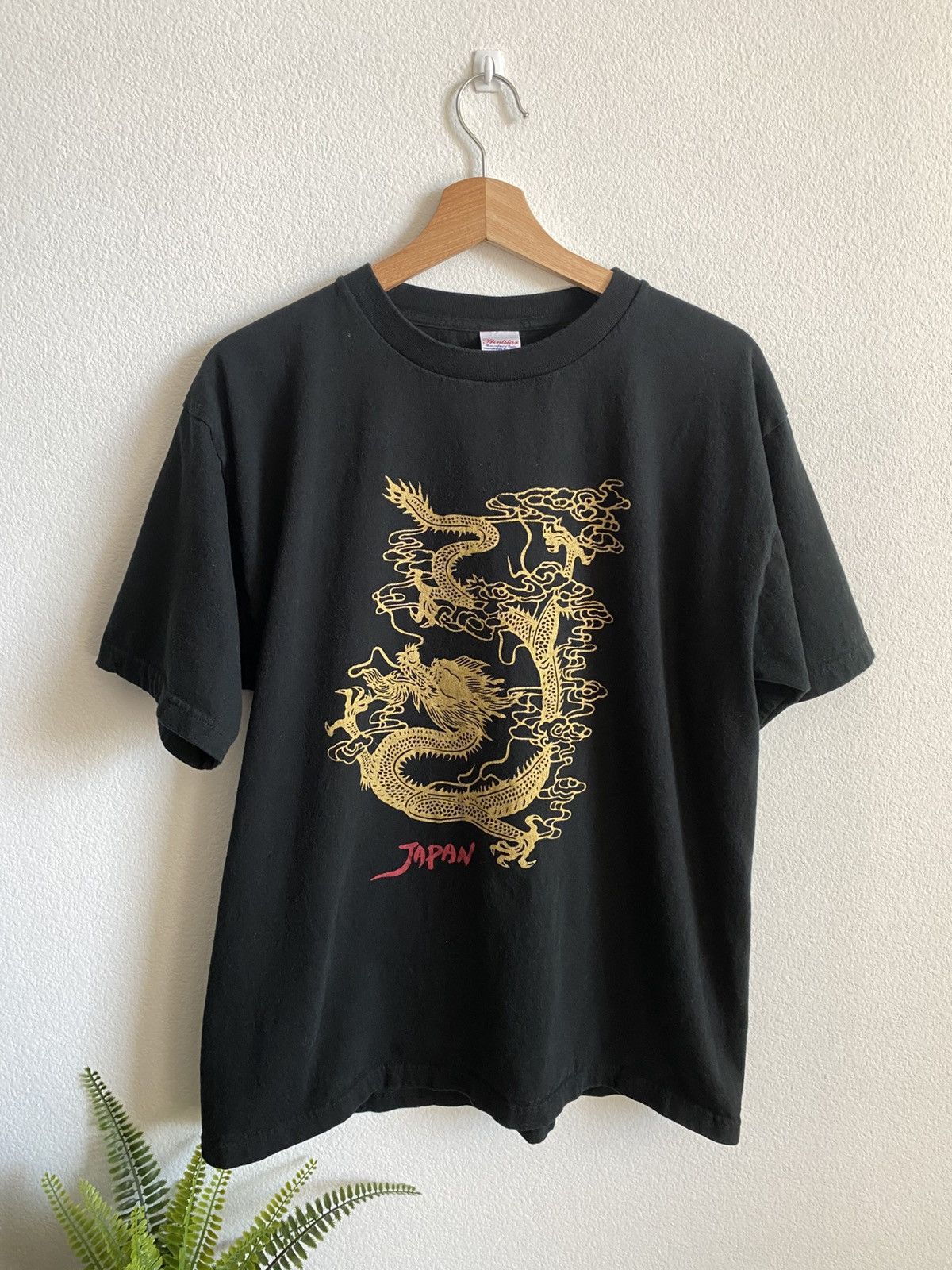 Vintage Y2K Vintage Dragon Japan Tee Size US XL / EU 56 / 4 - 1 Thumbnail