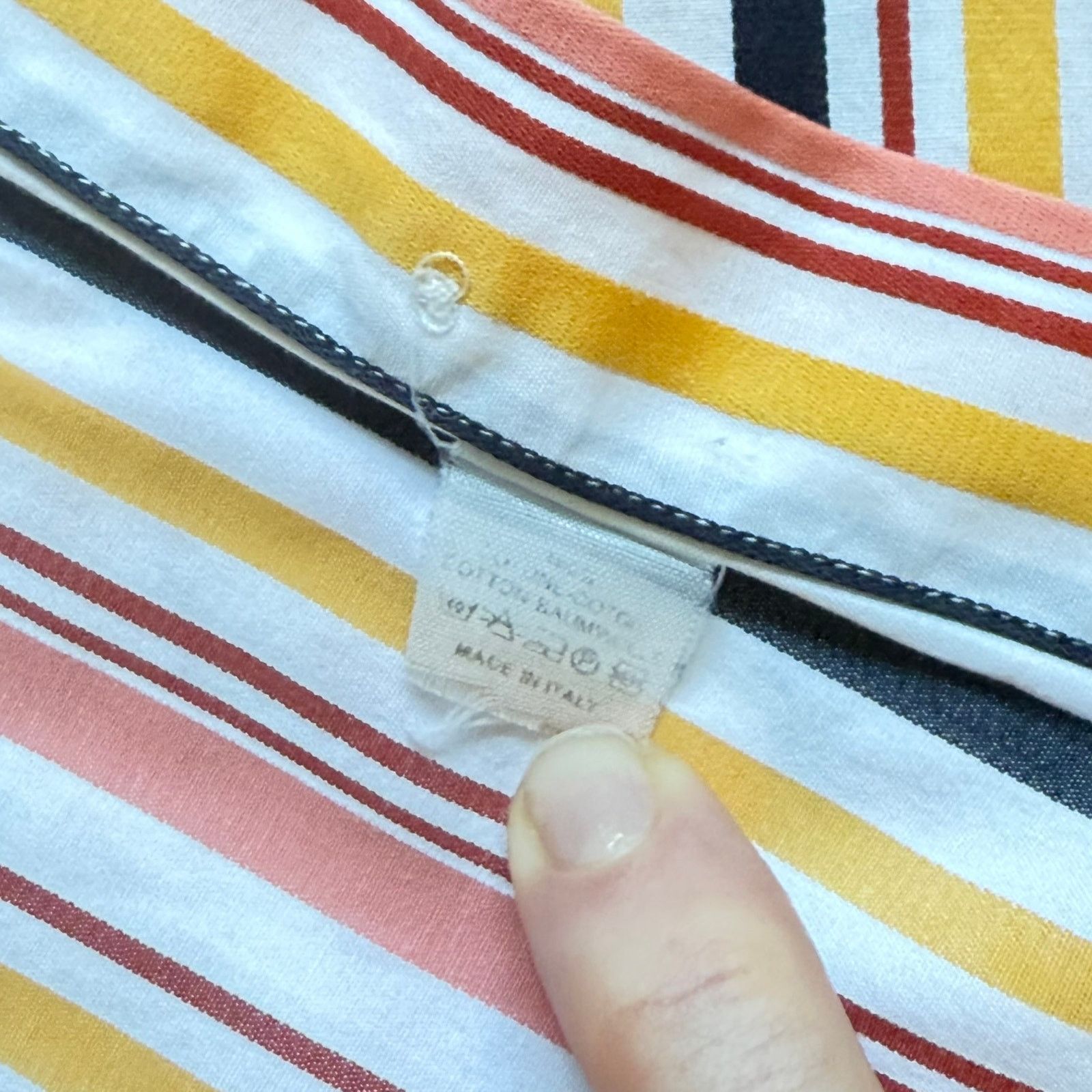 Etro Etro Milano Striped Button Up 100% Cotton Italy 42 Size US XS / EU 42 / 0 - 5 Thumbnail