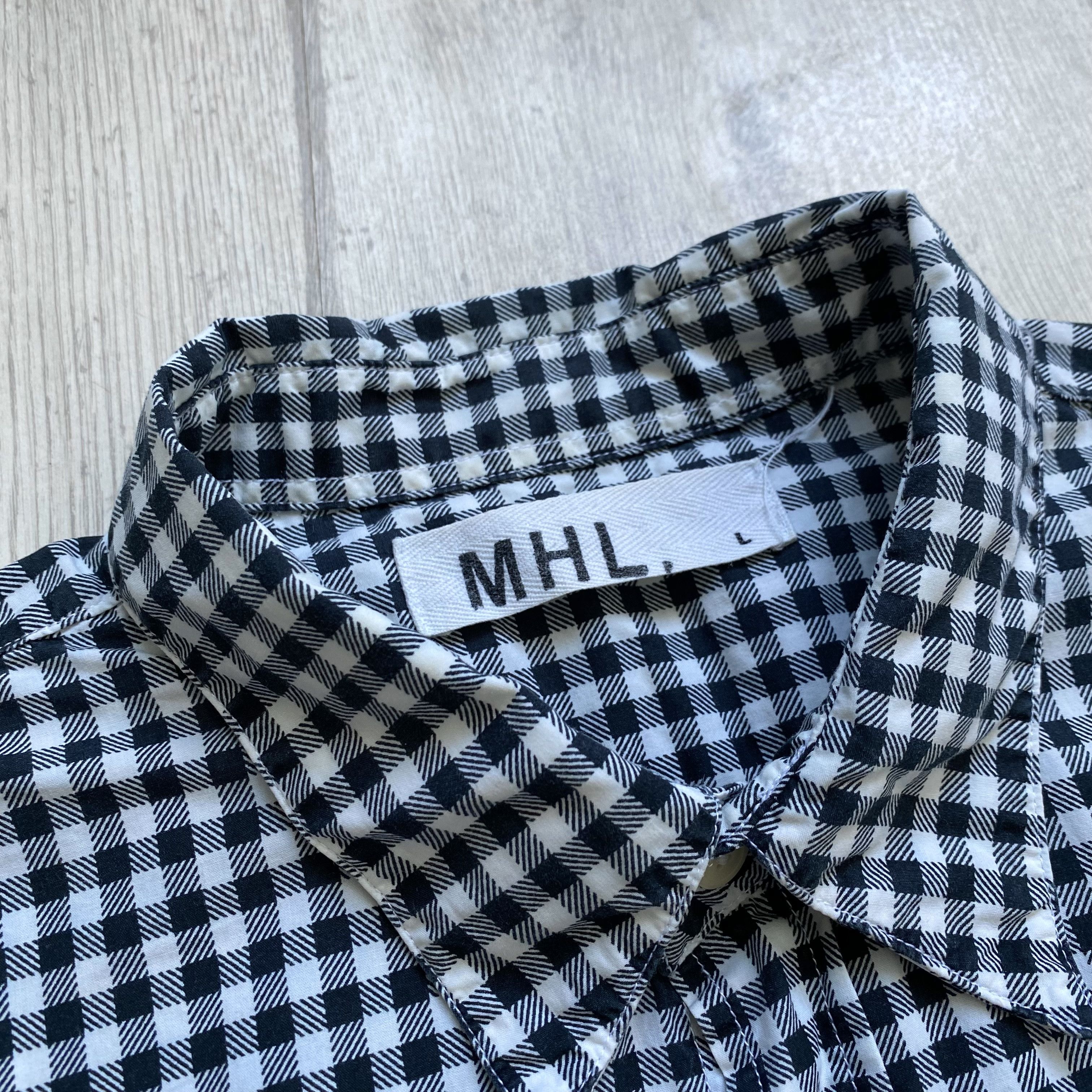 Margaret Howell 💎 MHL by Margaret Howell Shirt Button Up Long Sleeve Size US L / EU 52-54 / 3 - 7 Thumbnail