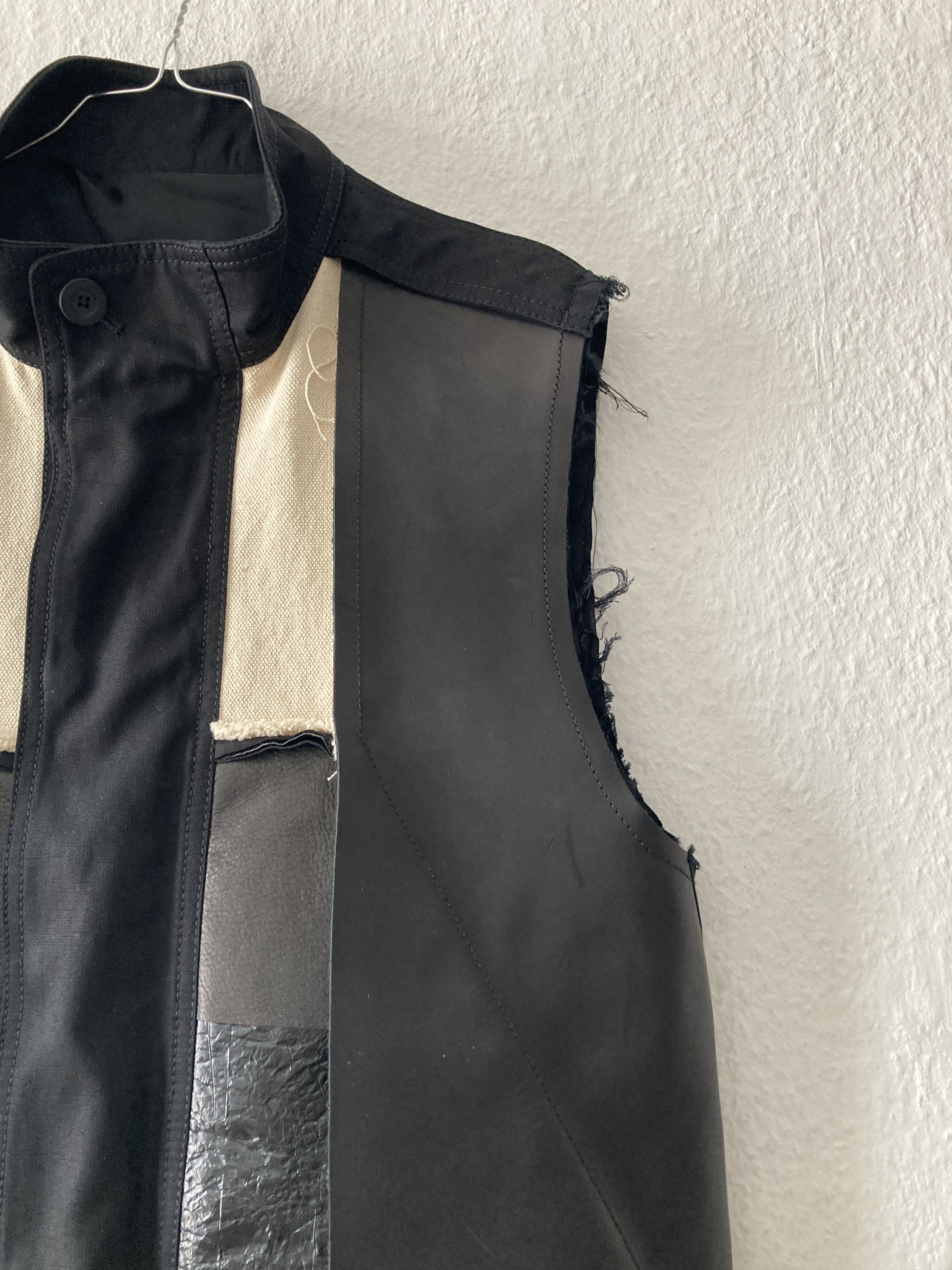 Rick Owens S/S 16 "CYCLOPS" Runway Patchwork Vest Rick Owens IT48/M Size US M / EU 48-50 / 2 - 4 Thumbnail