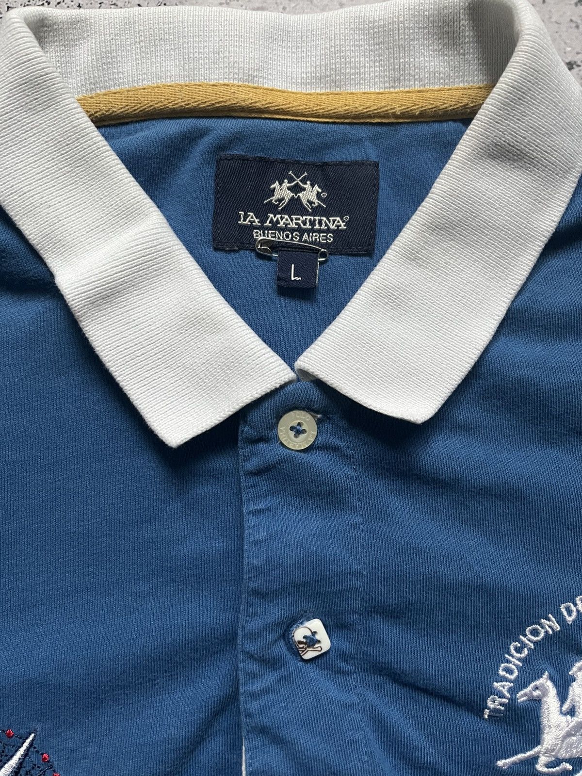La Martina × Polo Ralph Lauren × Vintage Vintage La Martina Republica Dominicana Polo Ralph Lauren Size US L / EU 52-54 / 3 - 6 Thumbnail