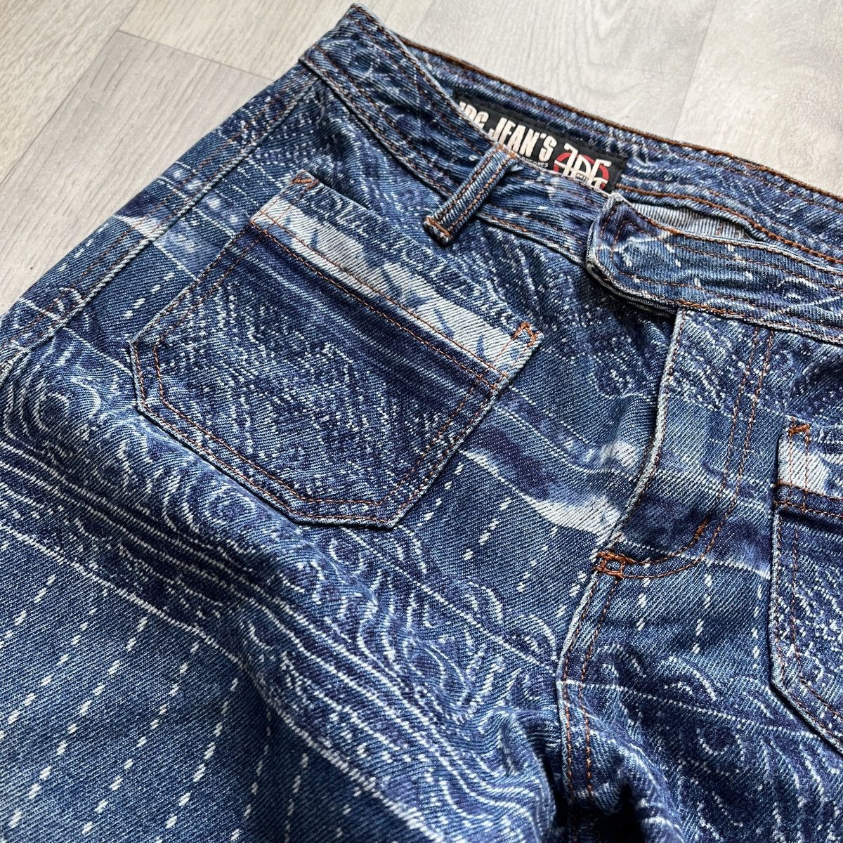 Jean Paul Gaultier Vintage JPG Jean Paul Gaultier Jeans Rare Printed Jeans Size US 28 / EU 44 - 4 Thumbnail