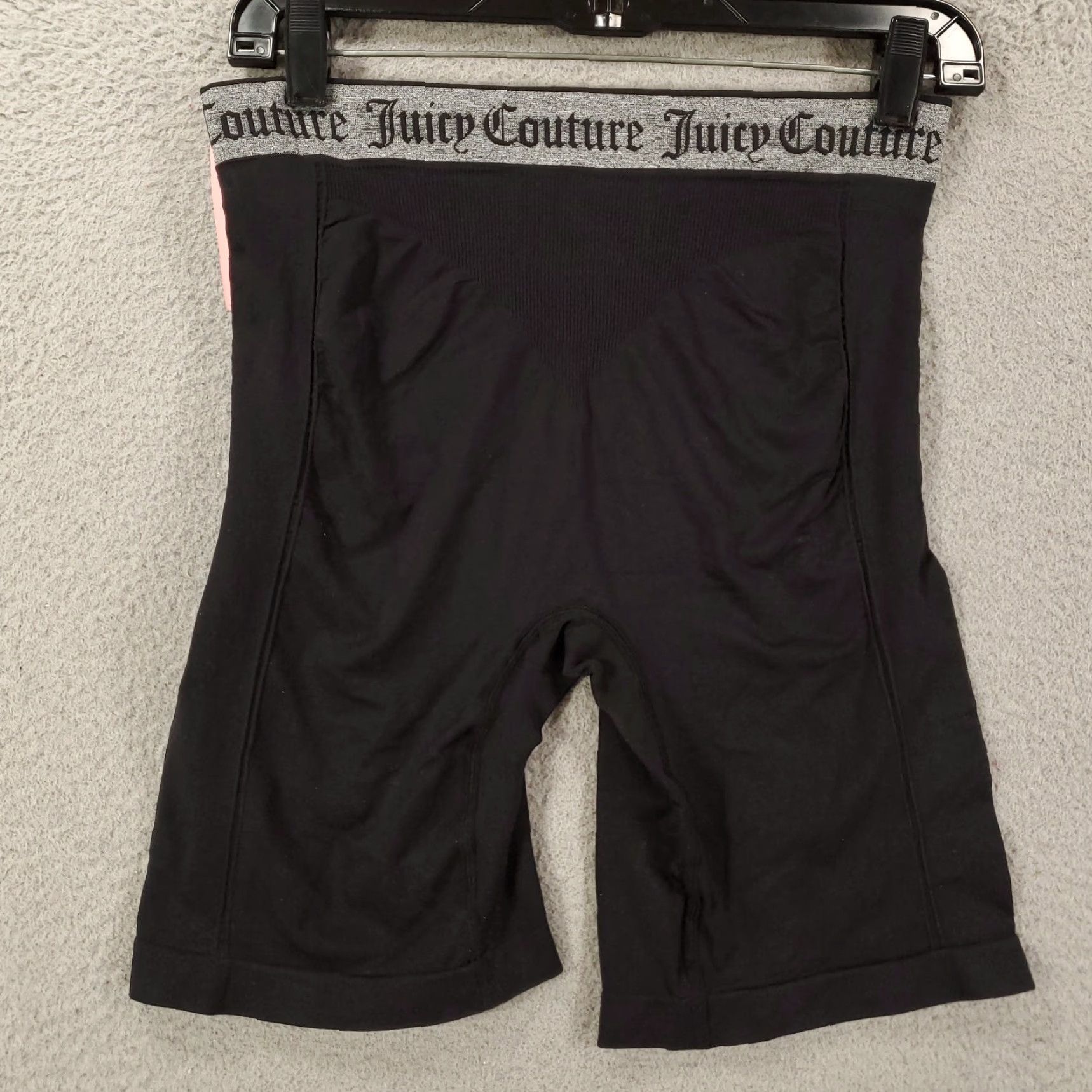 Juicy Couture Juicy Couture New Shapewear Bottoms Women 2X Black Seamless Shaping Biker Shorts Size 40" / US 18 - 7 Thumbnail