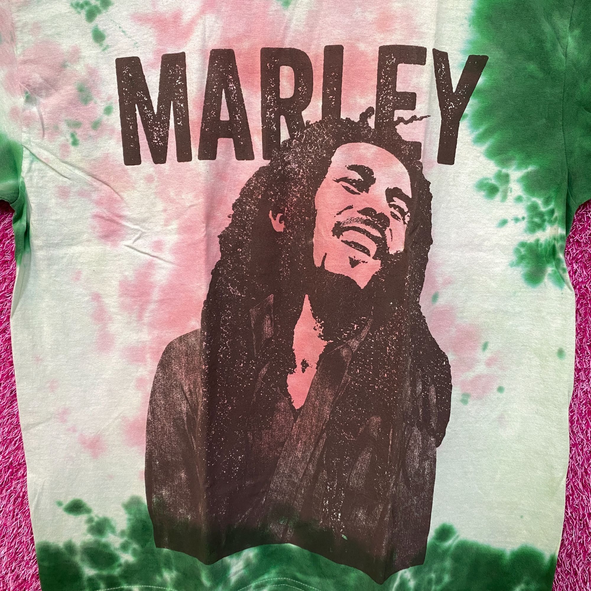 Bob Marley Bob Marley One Love Jamaican Reggae Poster Tie Dye 1X Size US XL / EU 56 / 4 - 2 Thumbnail