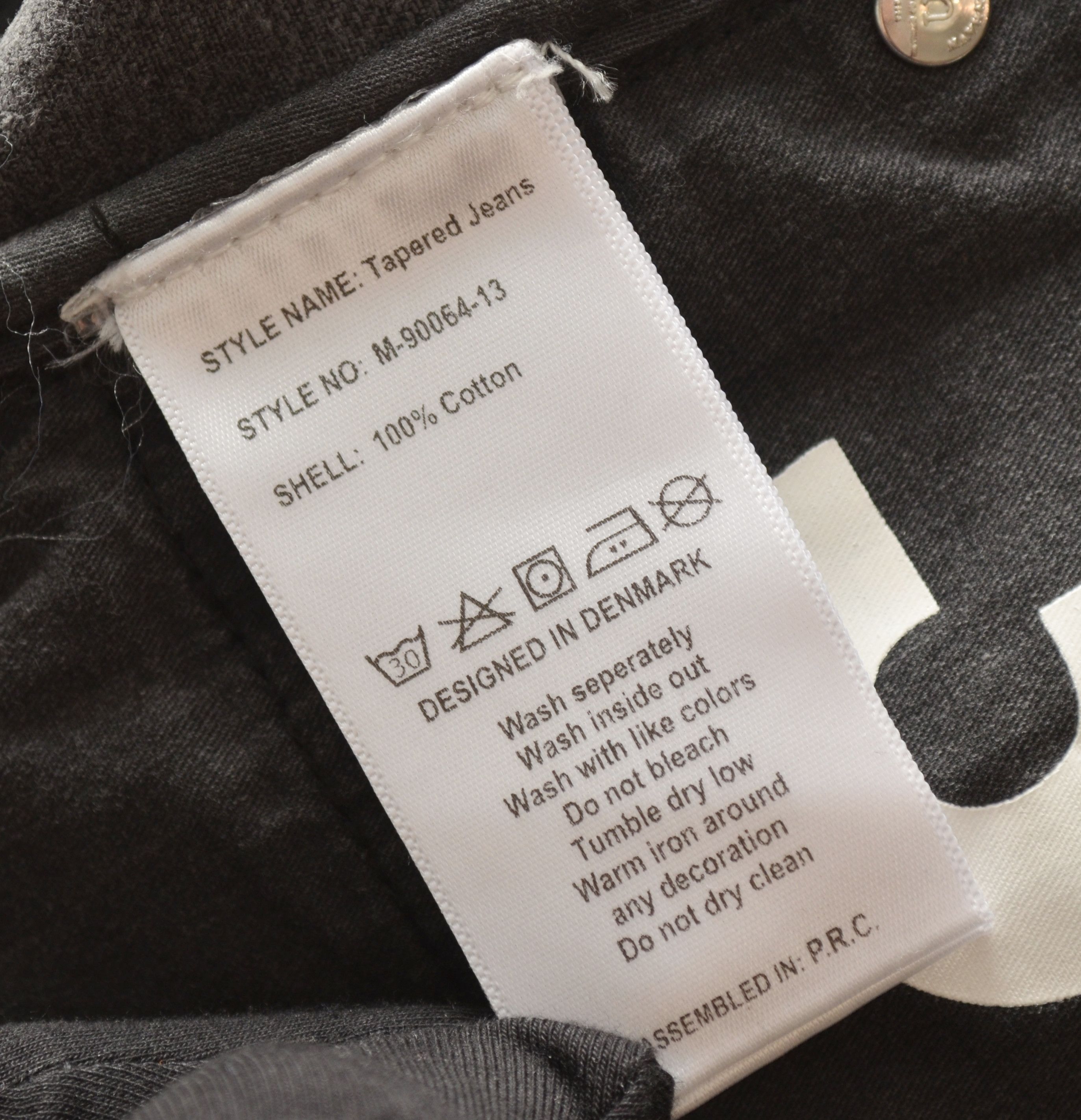 Han Kjobenhavn Han Kjobenhavn Tapered Selvage Jeans Regular Stonewashed Size US 30 / EU 46 - 13 Thumbnail