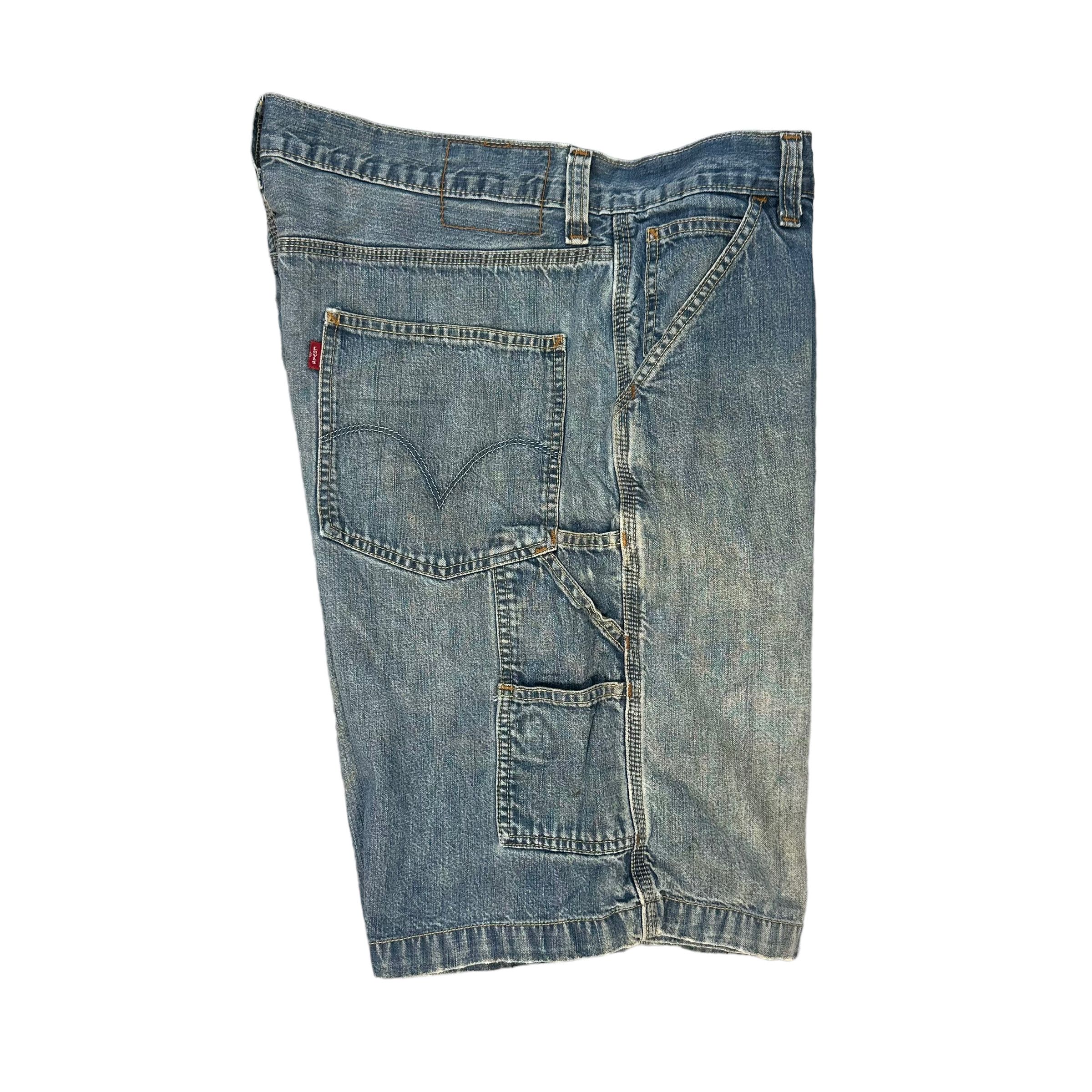 Levi's LEVIS CARPENTER DENIM SHORTS PANT #8404-007 Size US 36 / EU 52 - 1 Thumbnail