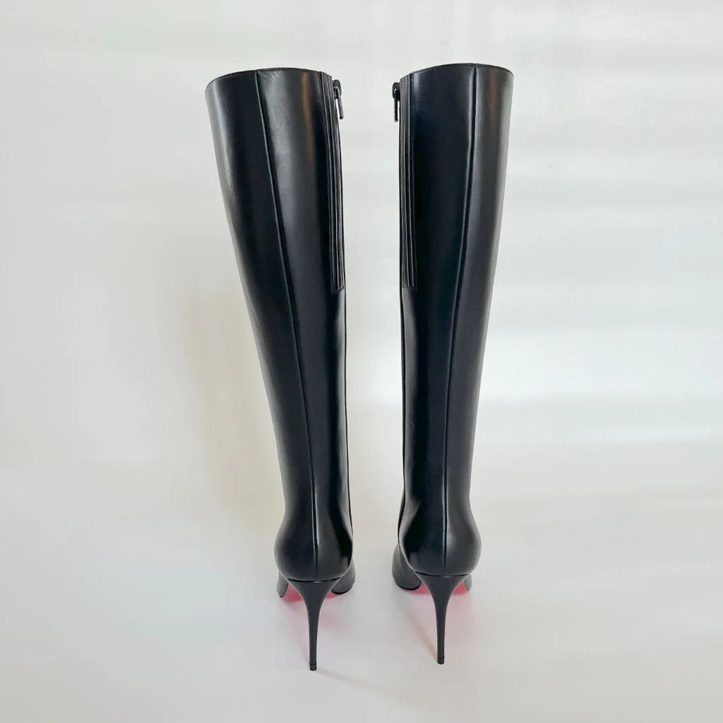 Christian Louboutin o1s1wg110924 Ankle Boots in Black Size US 7 / IT 37 - 5 Thumbnail