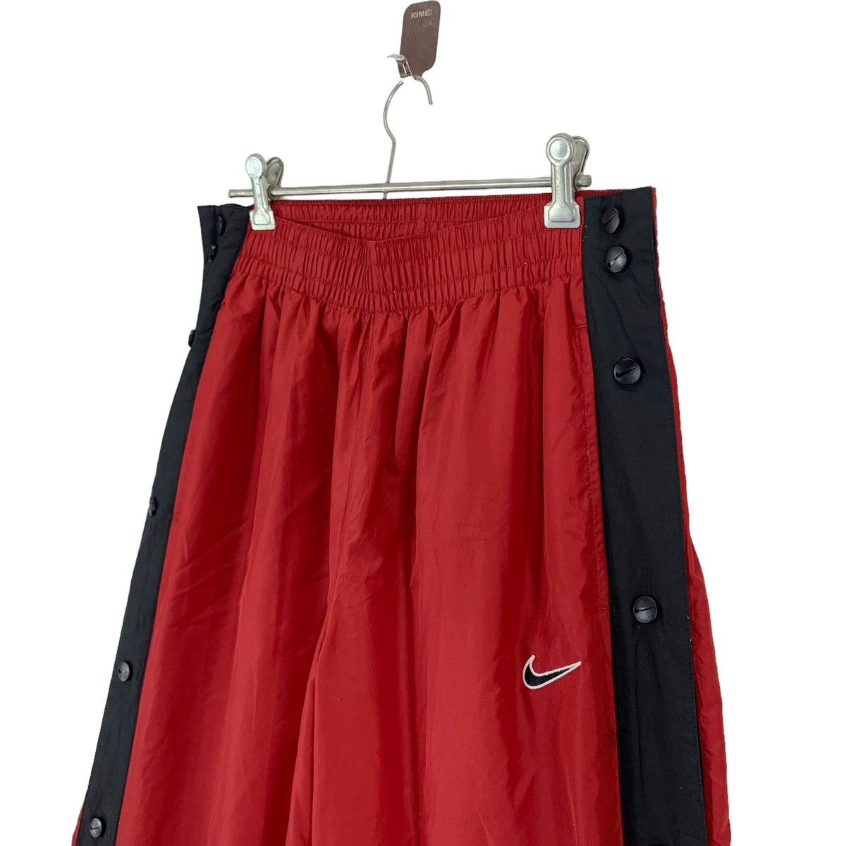 Nike 🔥🔥🔥VINTAGE NIKE SPORTSWEAR SIDE SNAP BUTTON TRACK PANT Size US 28 / EU 44 - 4 Thumbnail