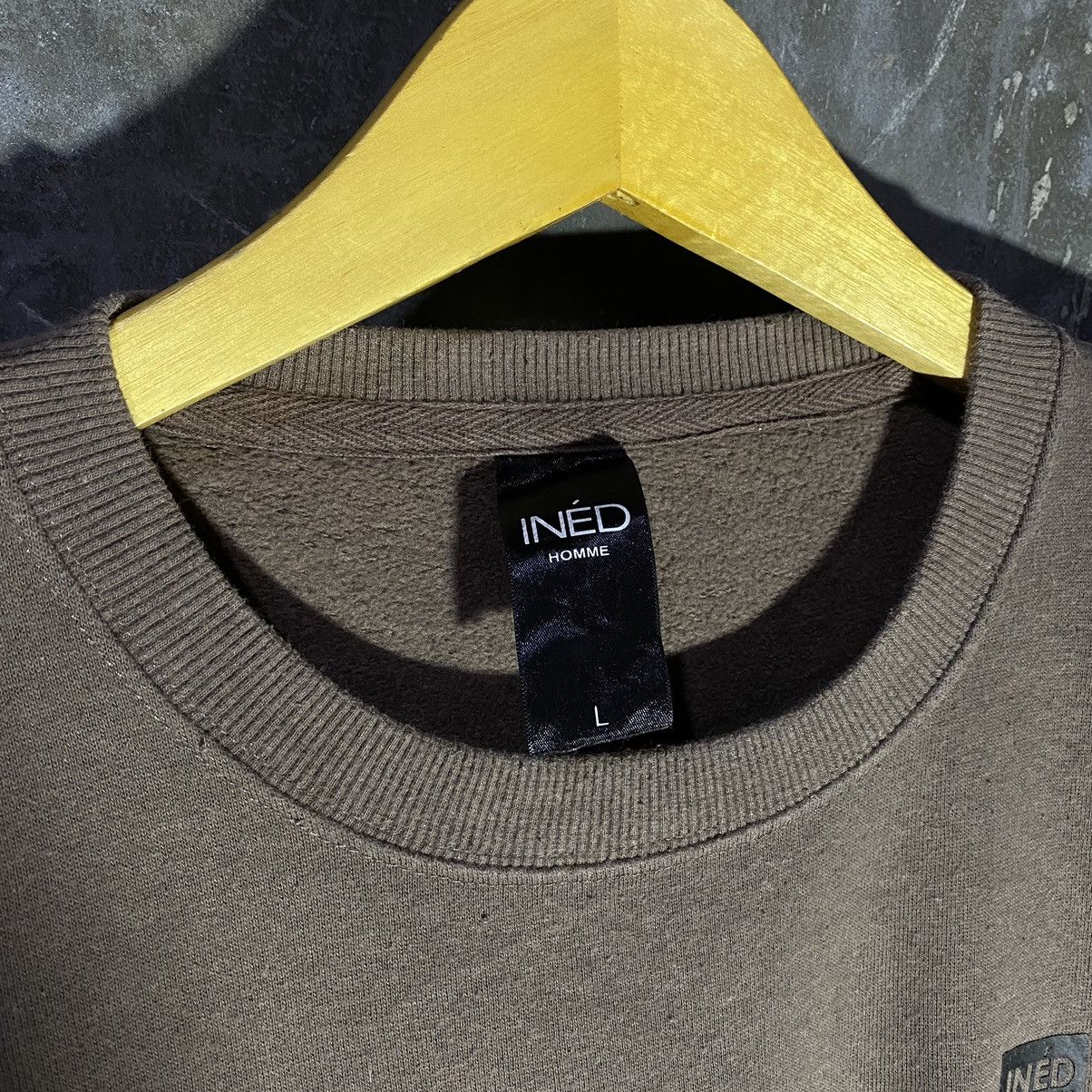 Yohji Yamamoto INED HOMME YOHJI YAMAMOTO SWEATHERSHIRT Size US L / EU 52-54 / 3 - 7 Thumbnail