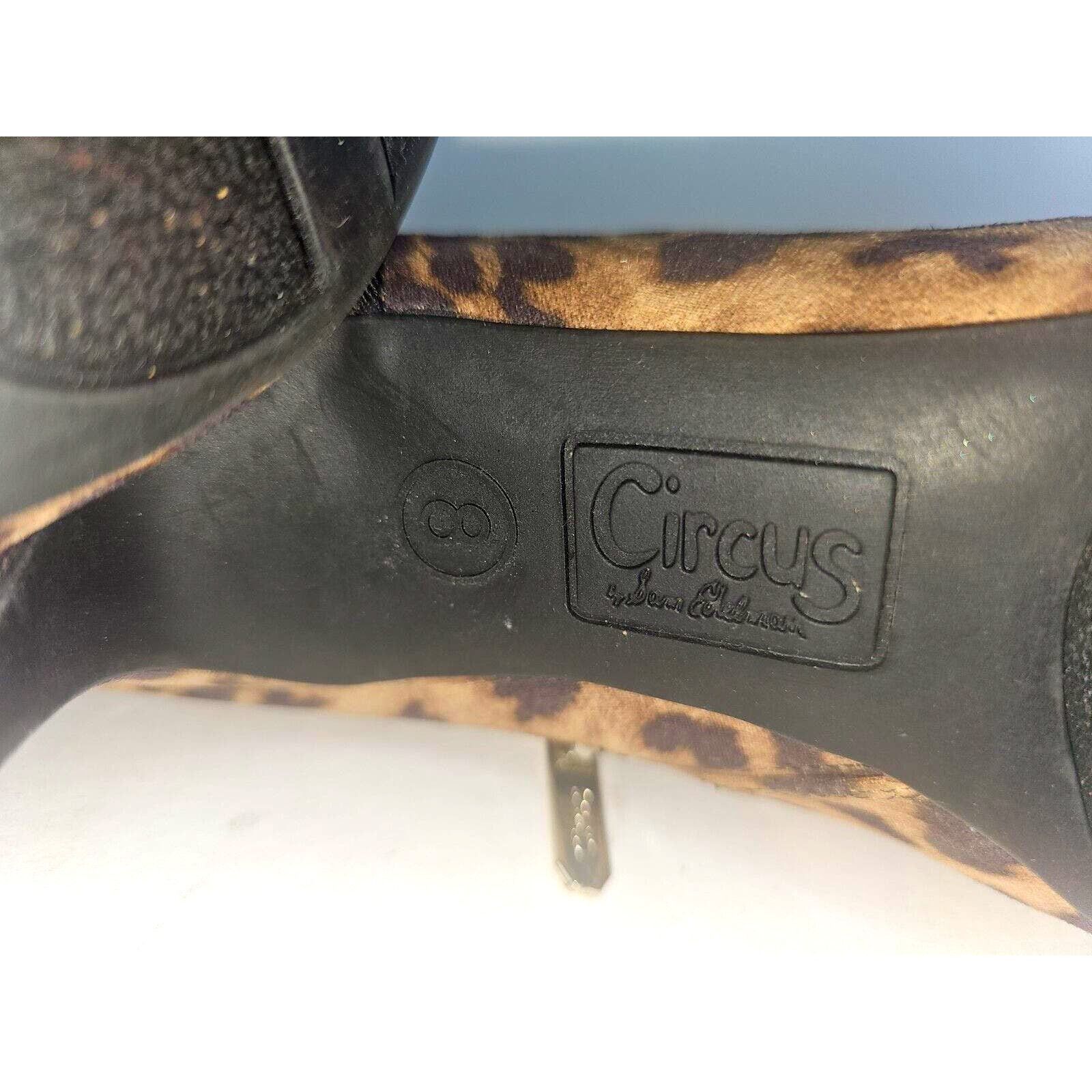 Sam Edelman Circus Sam Edelman Sz 8 Leopard Print Womens Bootie Size US 8 / IT 38 - 11 Thumbnail