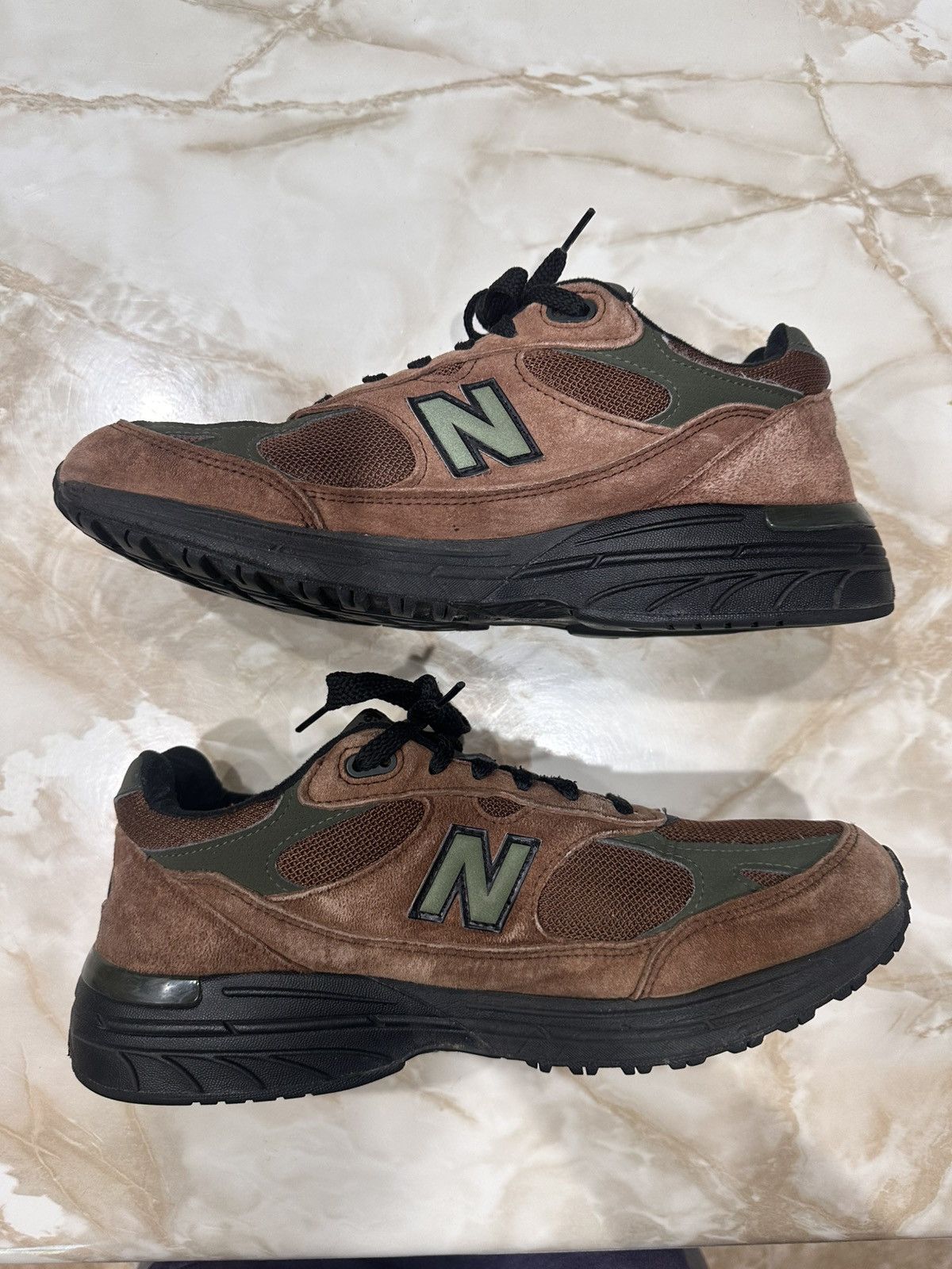 Aime Leon Dore × New Balance Aime Leon Dore New Balance 993 “Beef & Broccoli” Size US 10 / EU 43 - 3 Thumbnail