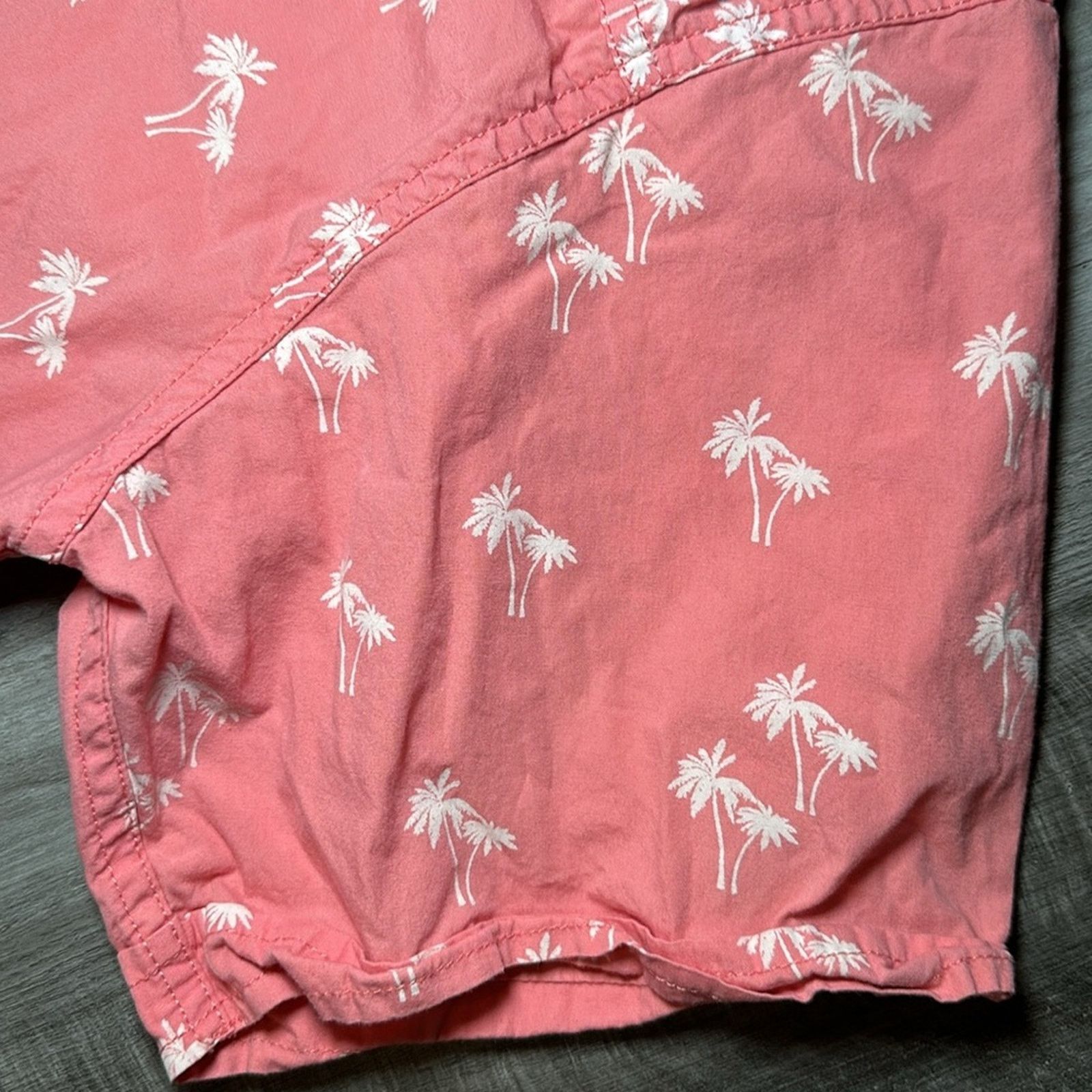 Other Spicy Tuna Palm Trees Short Sleeve Button Down - Large Size US L / EU 52-54 / 3 - 4 Thumbnail