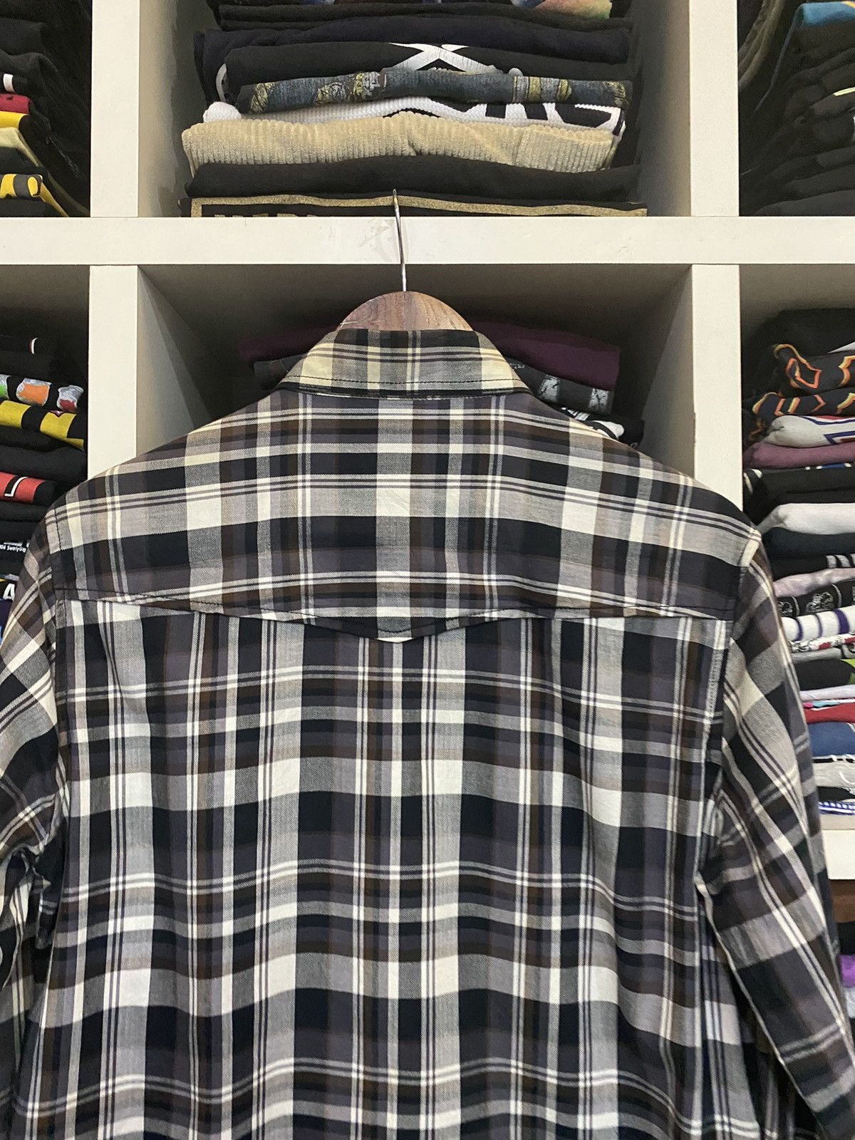 Flannel × Japanese Brand × Vintage Vintage Garments Authentic Flannel Size US M / EU 48-50 / 2 - 10 Thumbnail