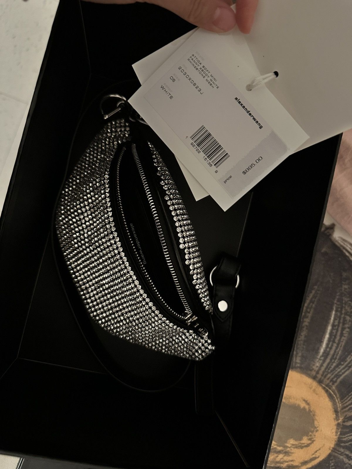 Alexander Wang Alexander Wang Rhinestone Crystal Belt Bag / Crossbody Size ONE SIZE - 3 Thumbnail