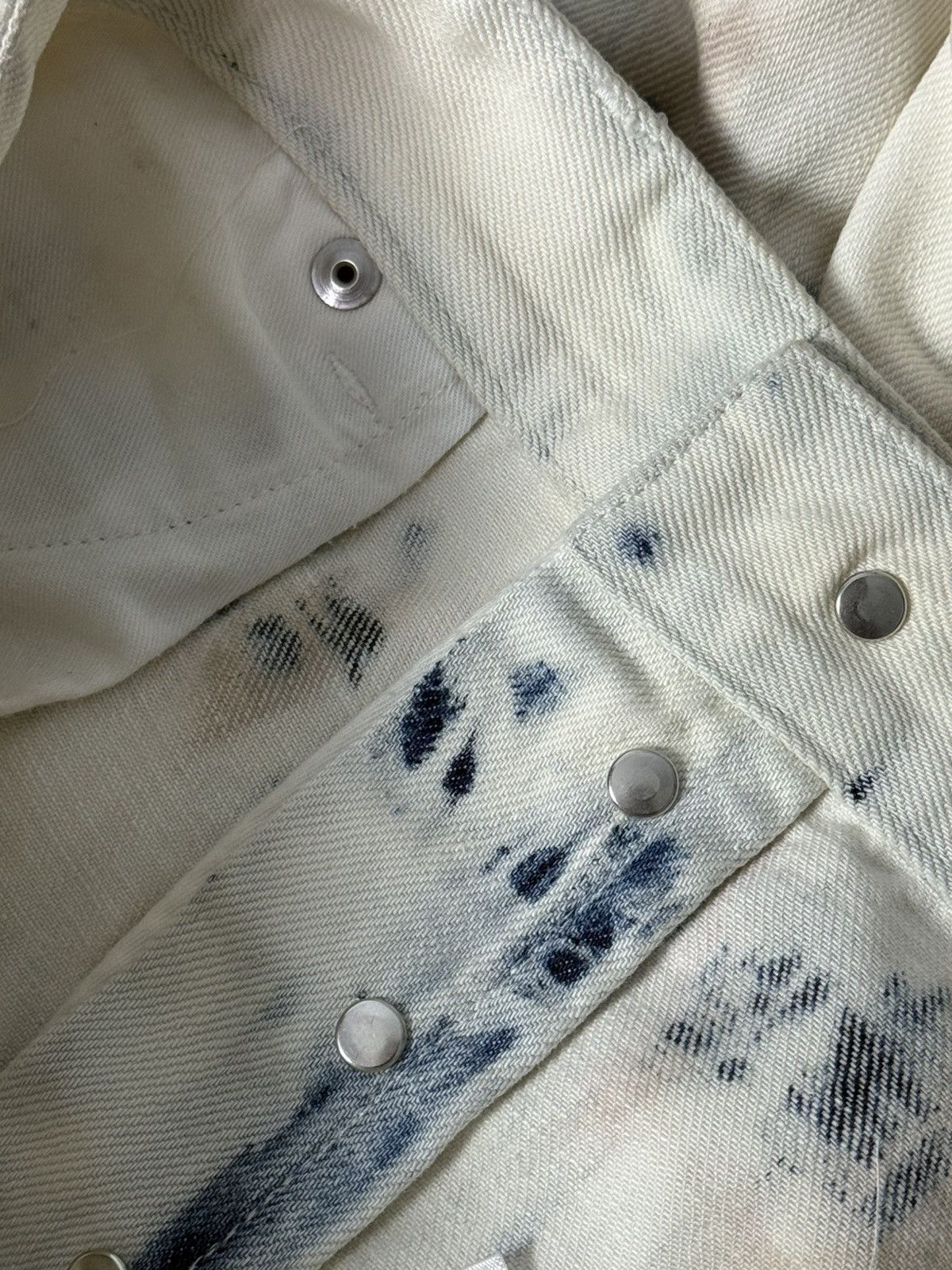 Dior Dior Tie Dye Denim Wide Leg Size 26" / US 2 / IT 38 - 19 Thumbnail