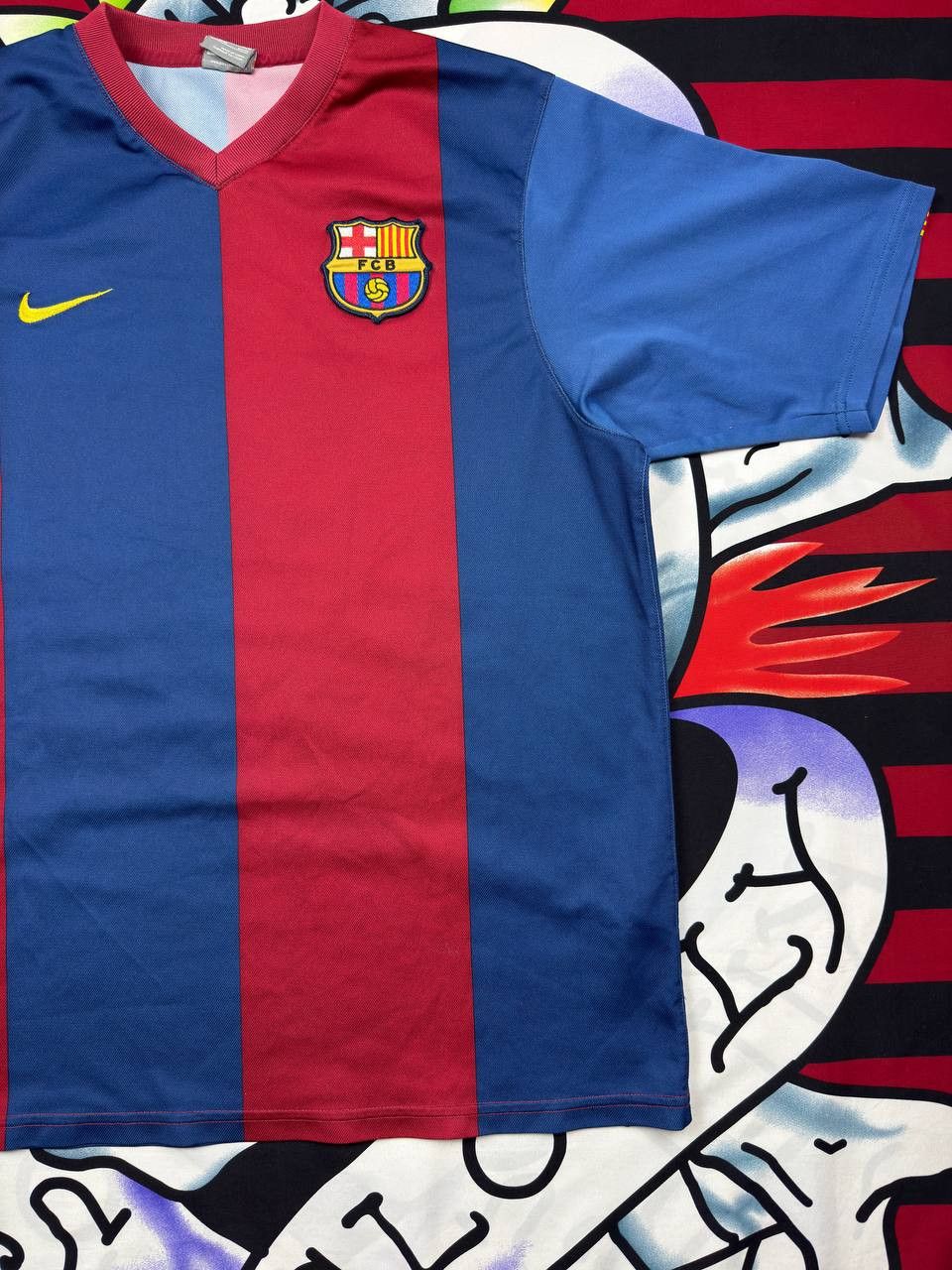 Nike Nike Barcelona 2009 home football shirt mens jersey size L Size US L / EU 52-54 / 3 - 4 Thumbnail