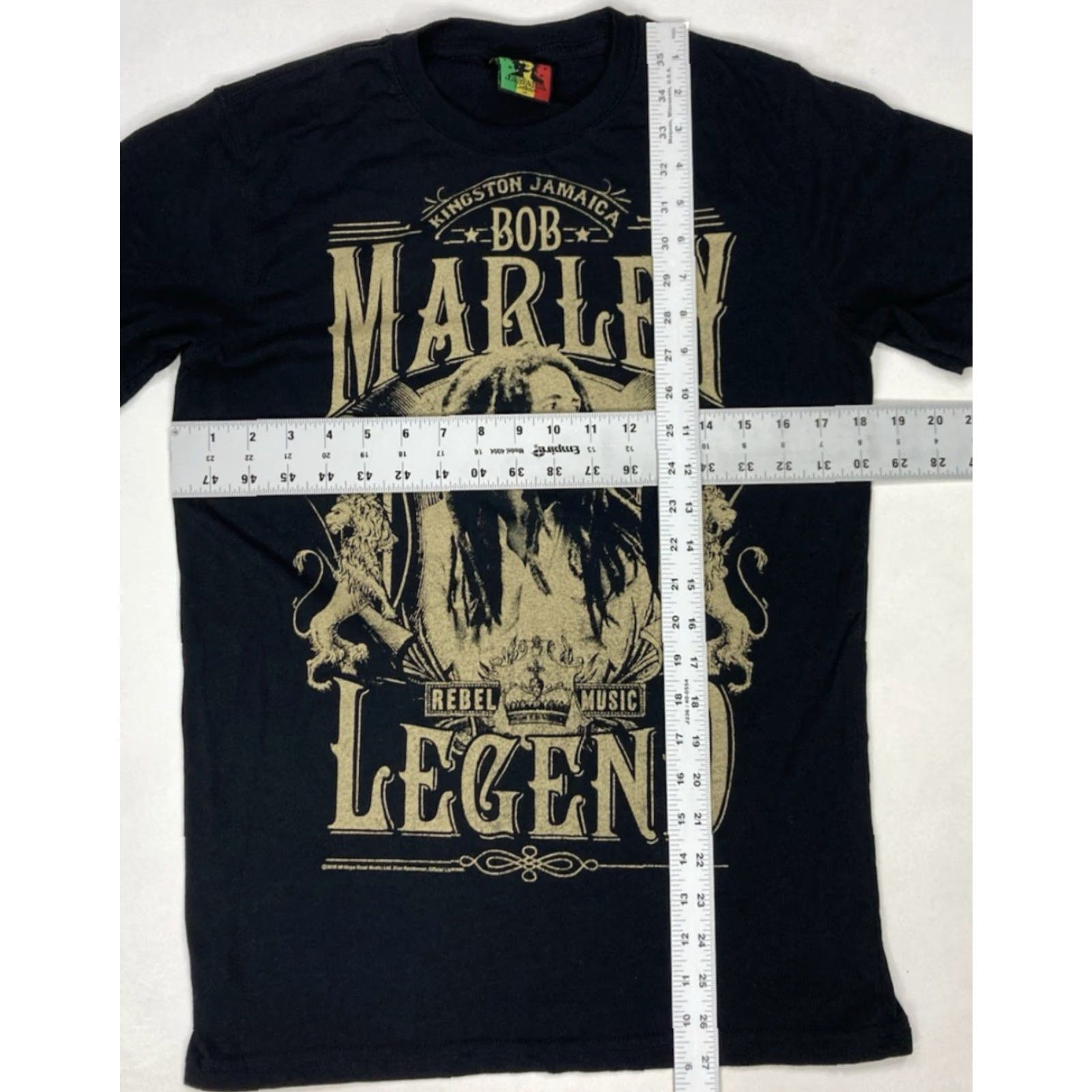 Vintage VINTAGE Bob Marley Jamaica Collection Legend Graphic T-shirt Men Small Black Music Size US L / EU 52-54 / 3 - 6 Thumbnail