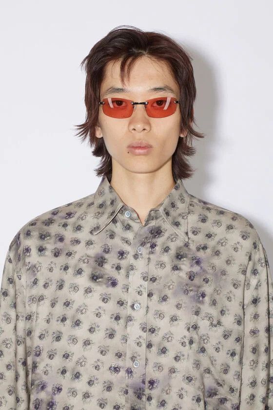 Acne Studios Floral shirt.Like Balenciaga or Vetements shirts Size US XL / EU 56 / 4 - 1 Thumbnail
