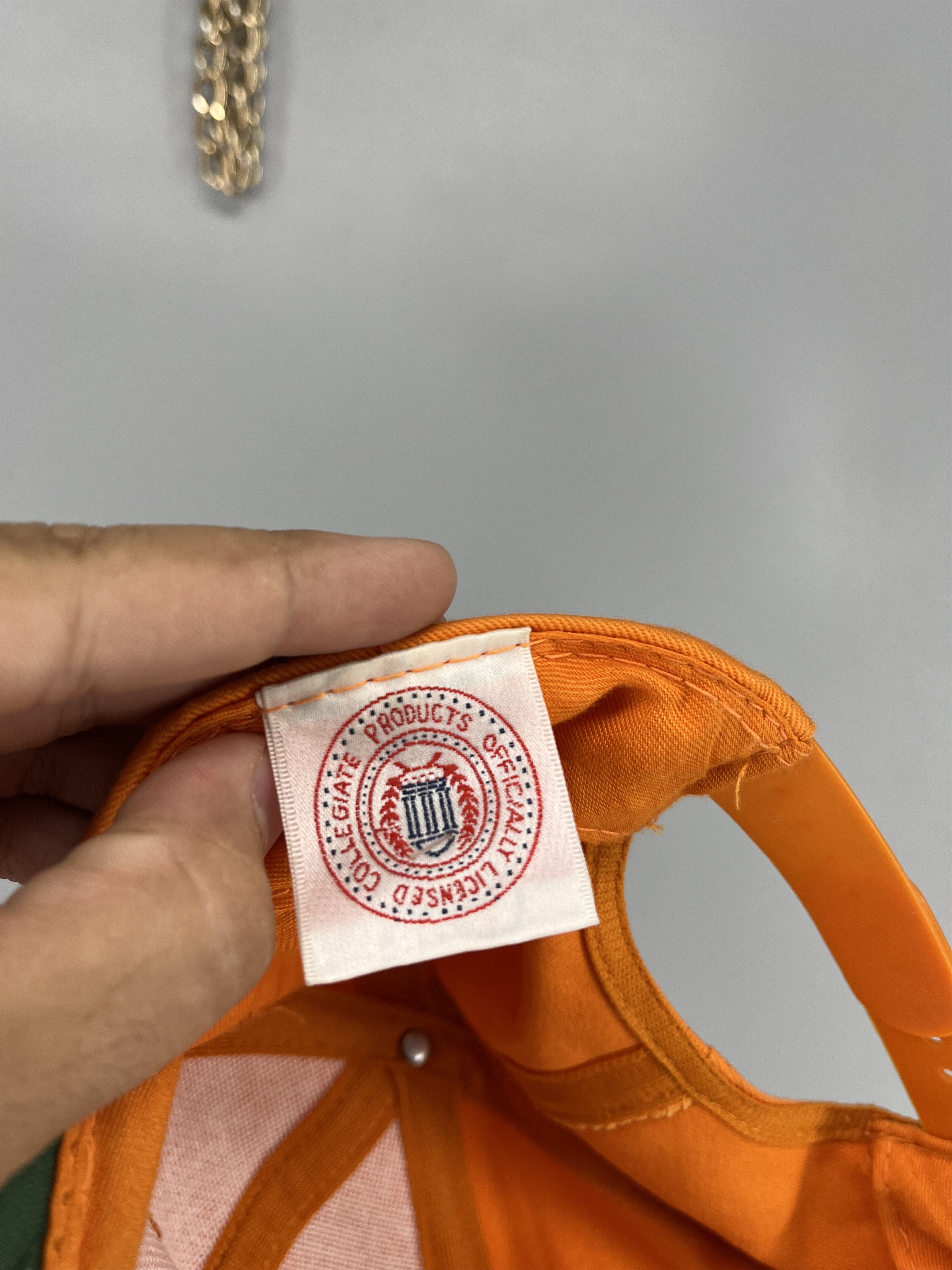 Vintage Tennessee Volunteers Hat NCAA Orange Hat Adjustable Size ONE SIZE - 4 Thumbnail
